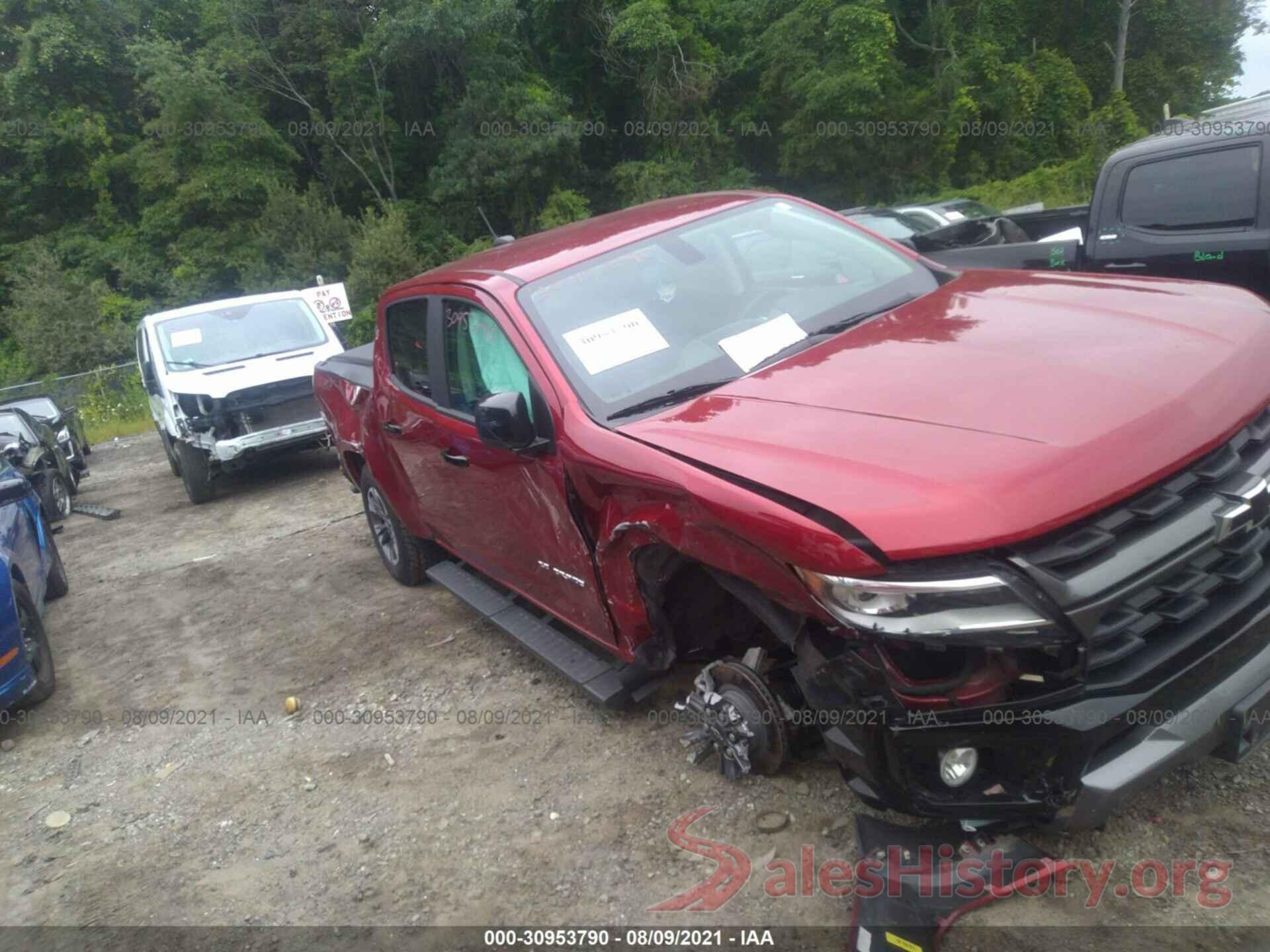 1GCGTDEN2M1159507 2021 CHEVROLET COLORADO