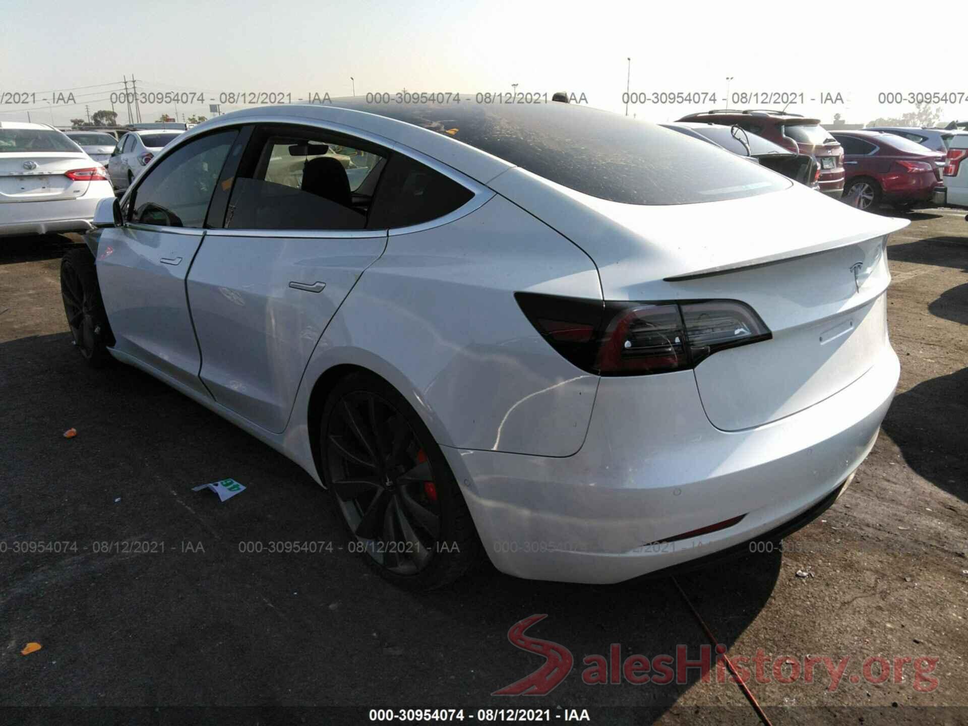 5YJ3E1EC3LF719577 2020 TESLA MODEL 3