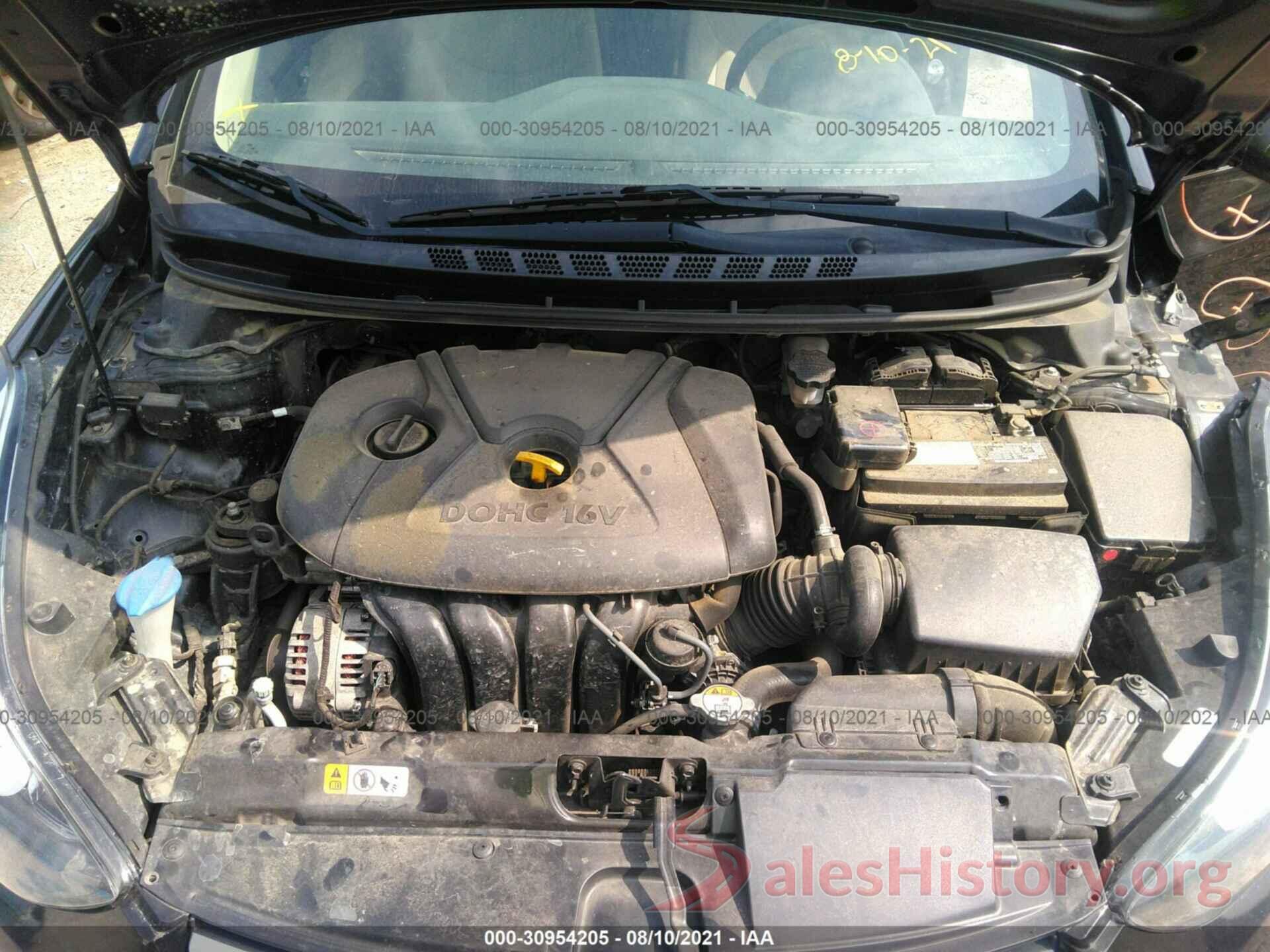 5NPDH4AE4GH769528 2016 HYUNDAI ELANTRA