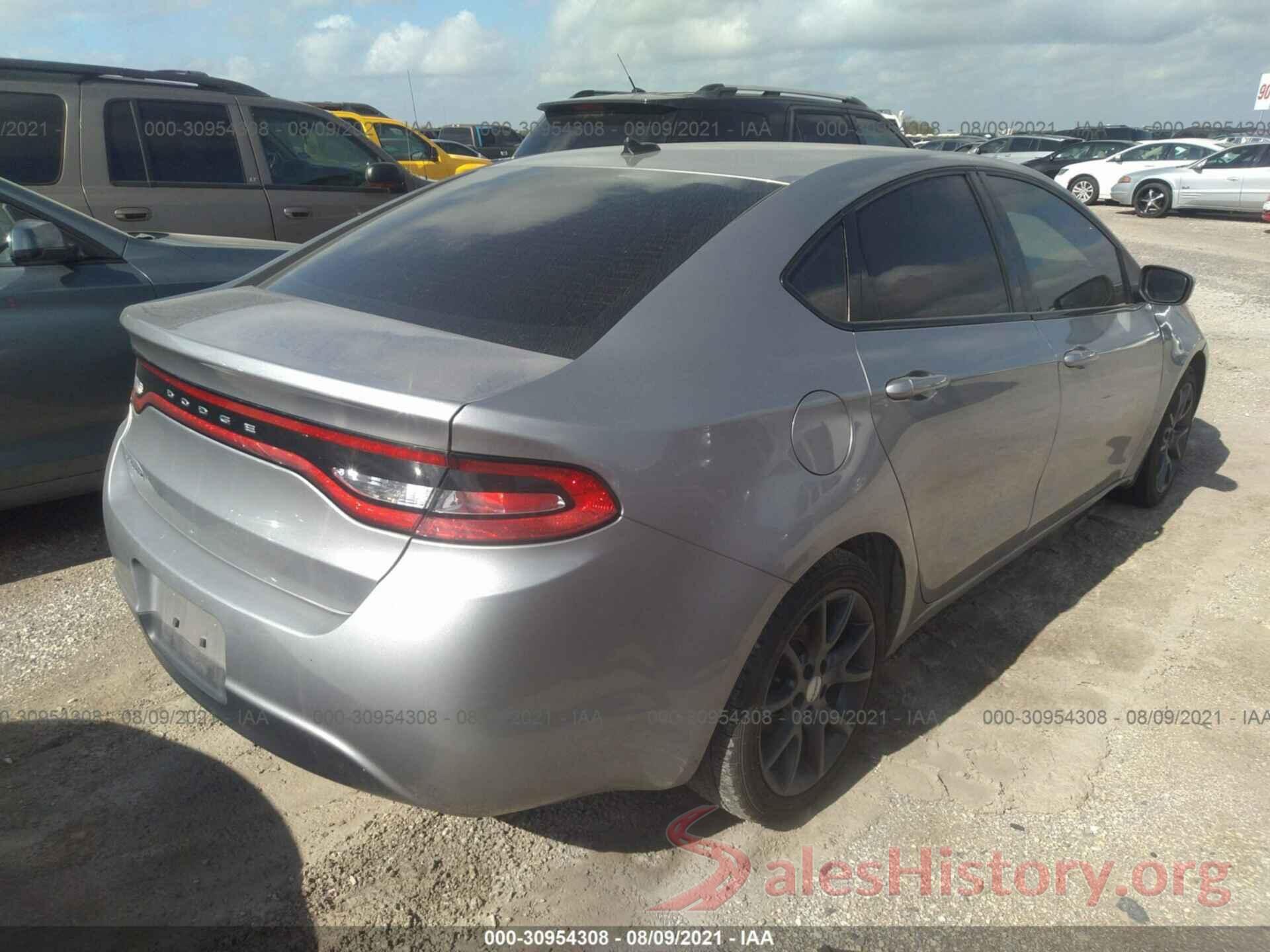 1C3CDFAA0GD624500 2016 DODGE DART