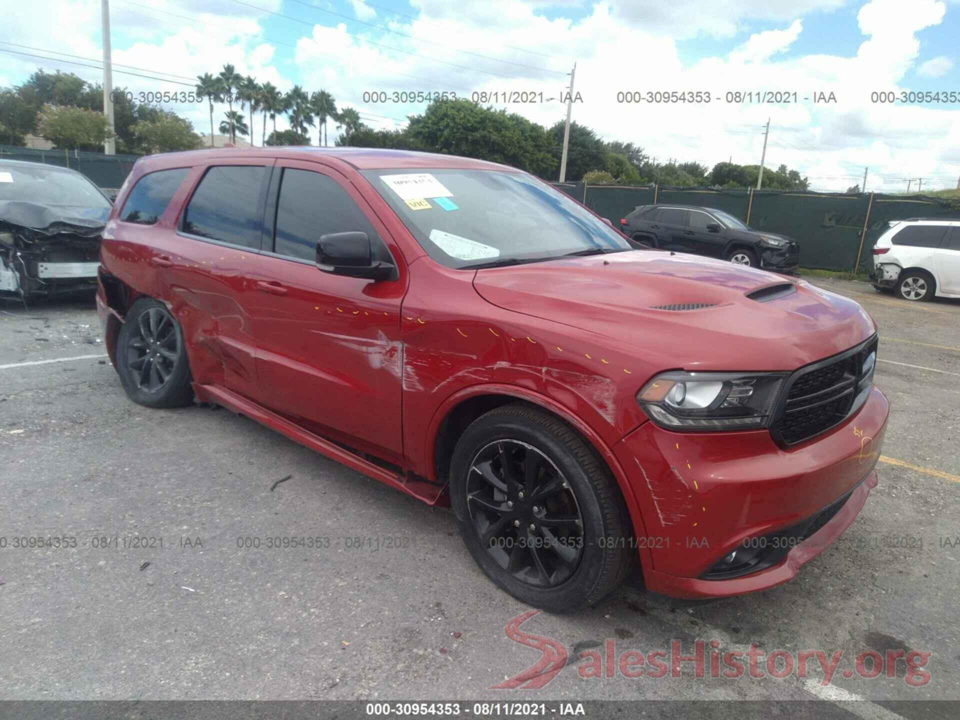 1C4RDHDG1JC302270 2018 DODGE DURANGO