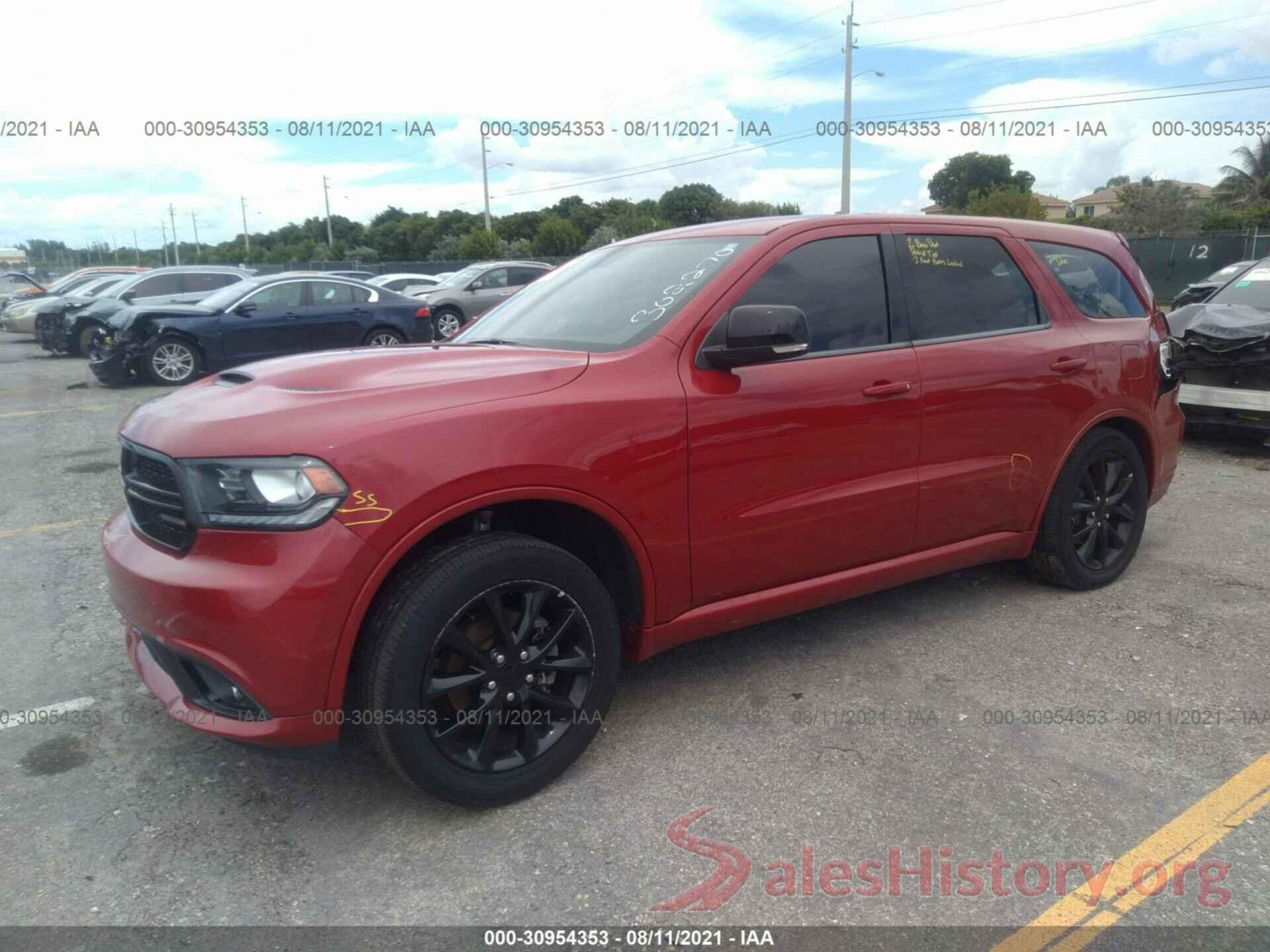 1C4RDHDG1JC302270 2018 DODGE DURANGO