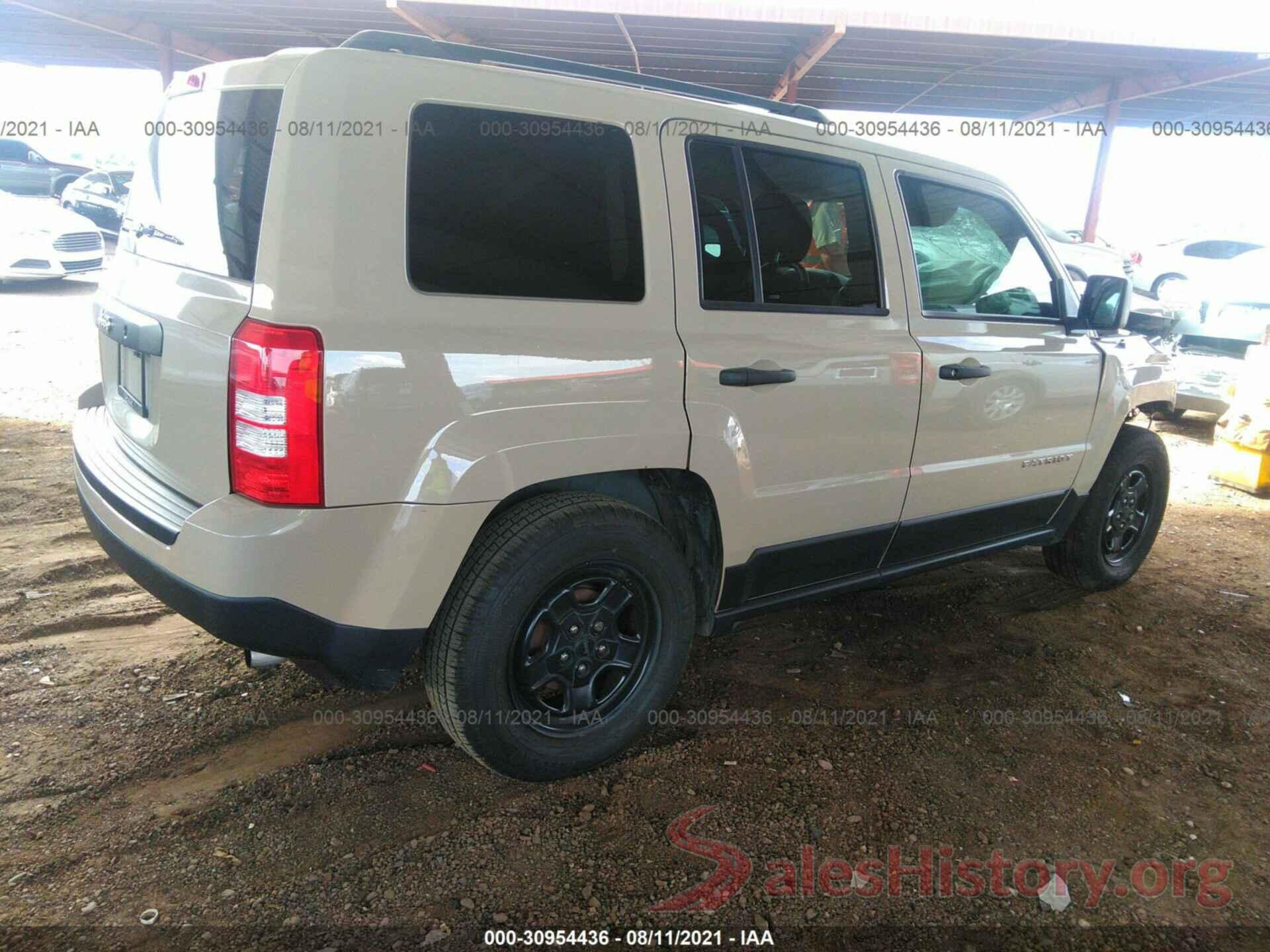 1C4NJPBAXHD137579 2017 JEEP PATRIOT