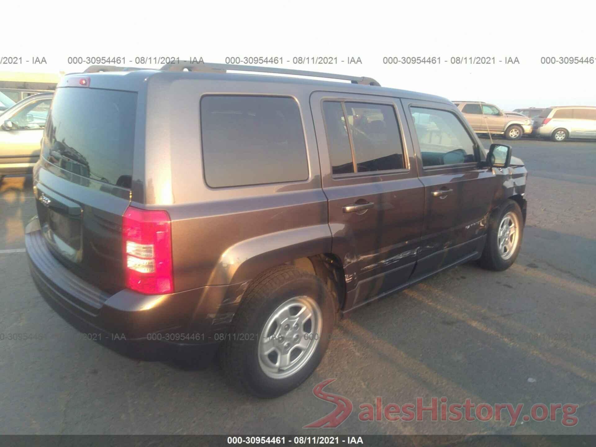 1C4NJPBB0GD640898 2016 JEEP PATRIOT