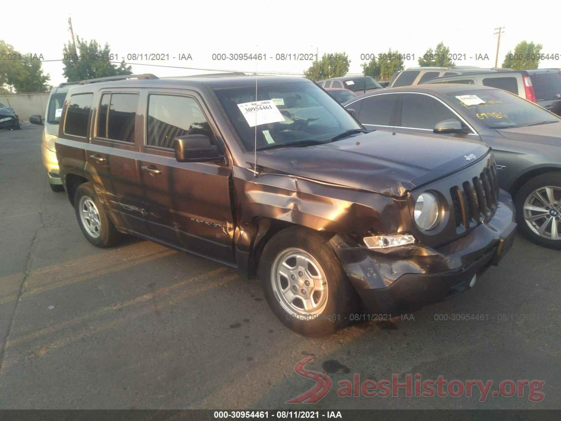 1C4NJPBB0GD640898 2016 JEEP PATRIOT