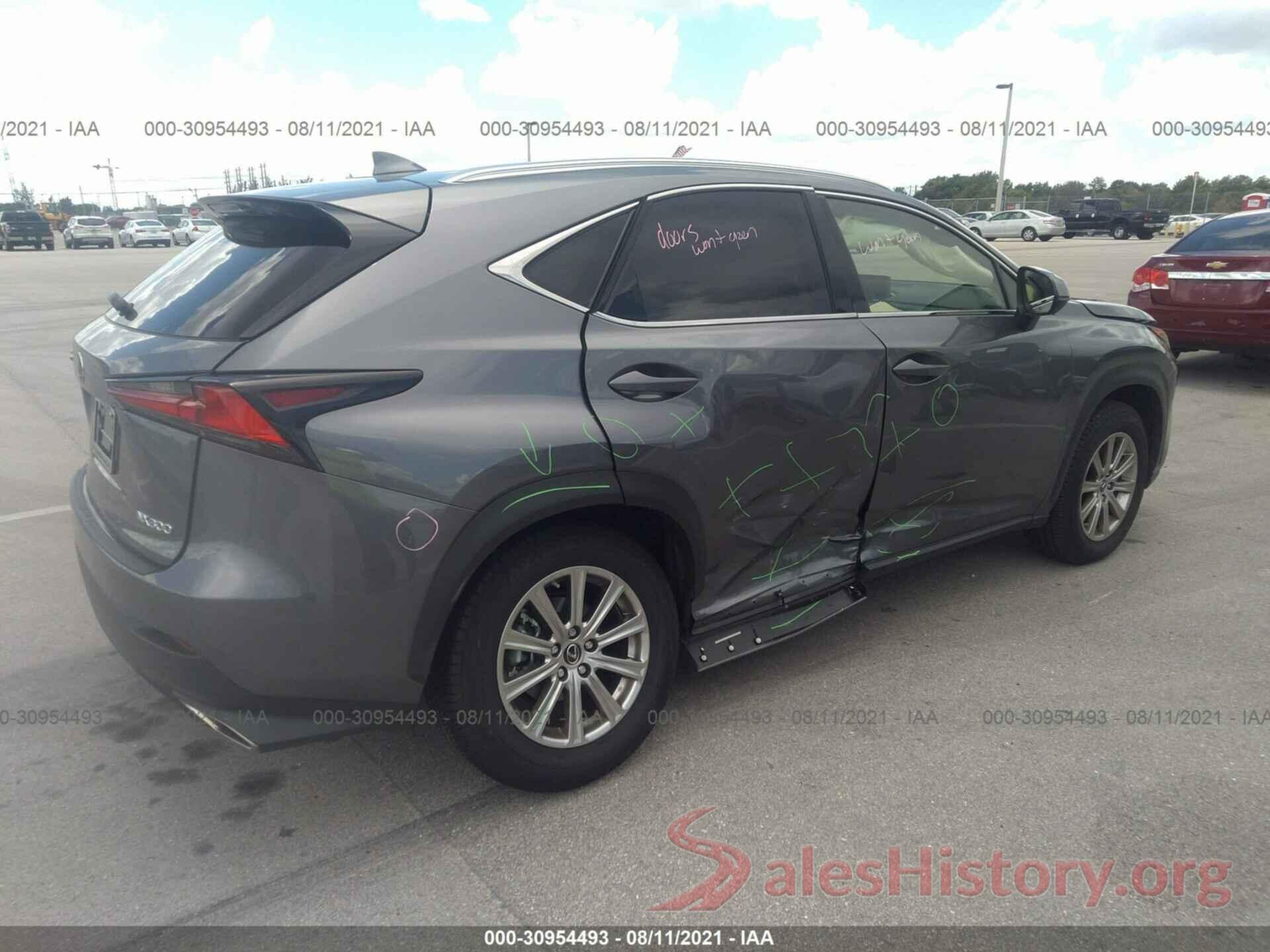 JTJDARBZXM2188676 2021 LEXUS NX