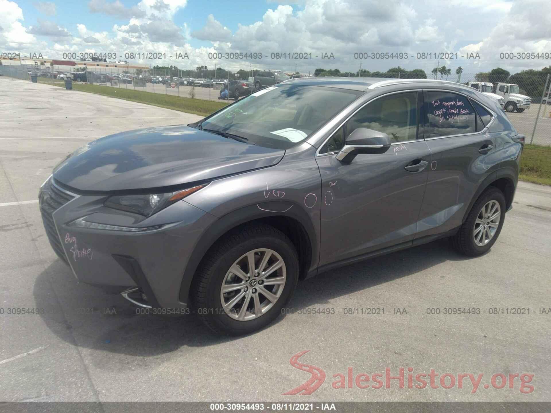 JTJDARBZXM2188676 2021 LEXUS NX