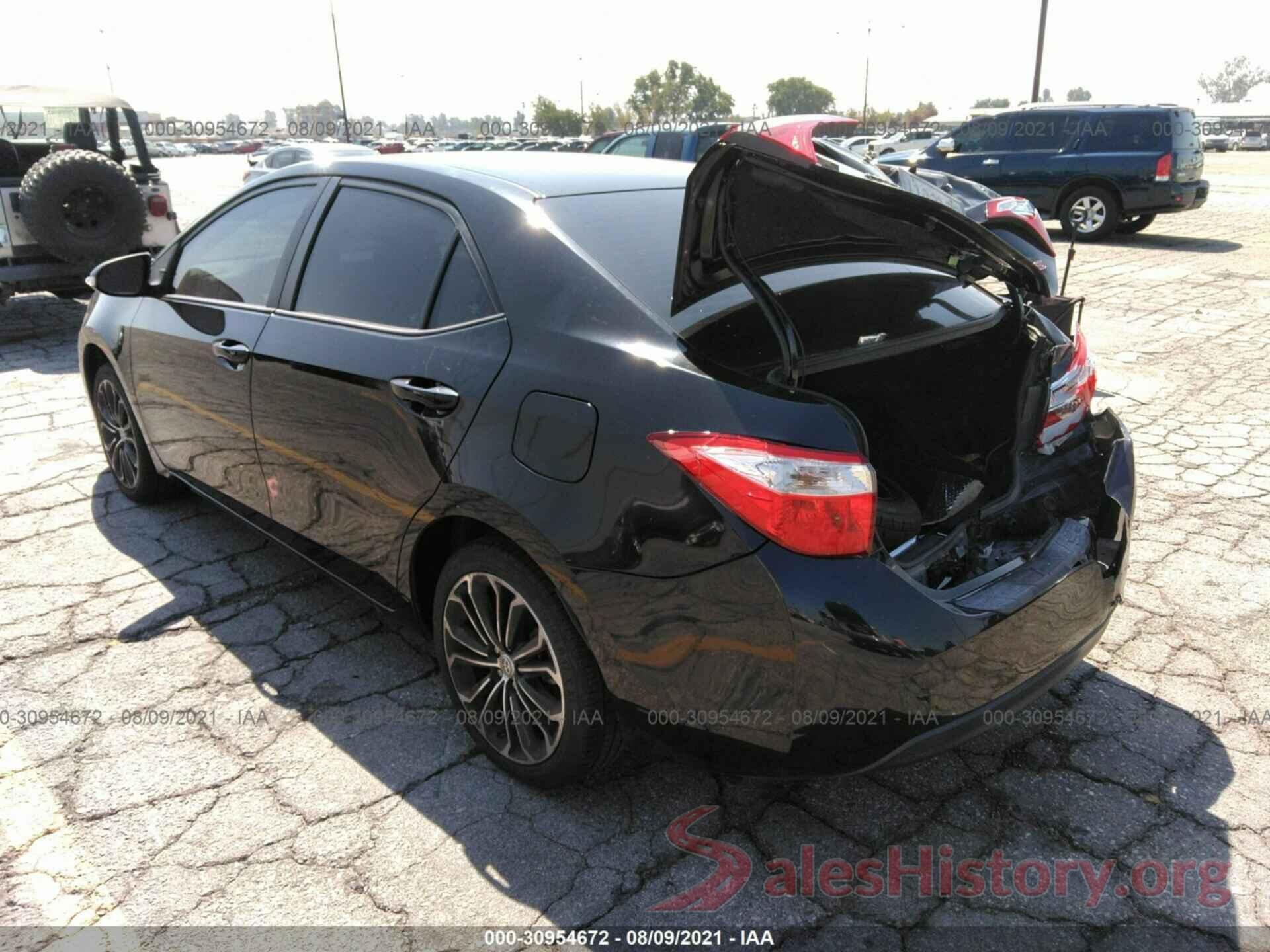 5YFBURHE5GP552353 2016 TOYOTA COROLLA