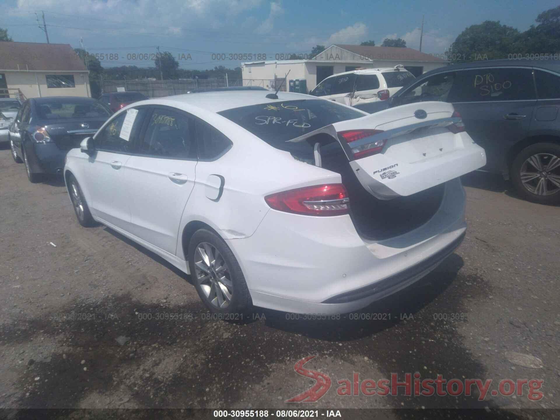 3FA6P0H73HR355558 2017 FORD FUSION