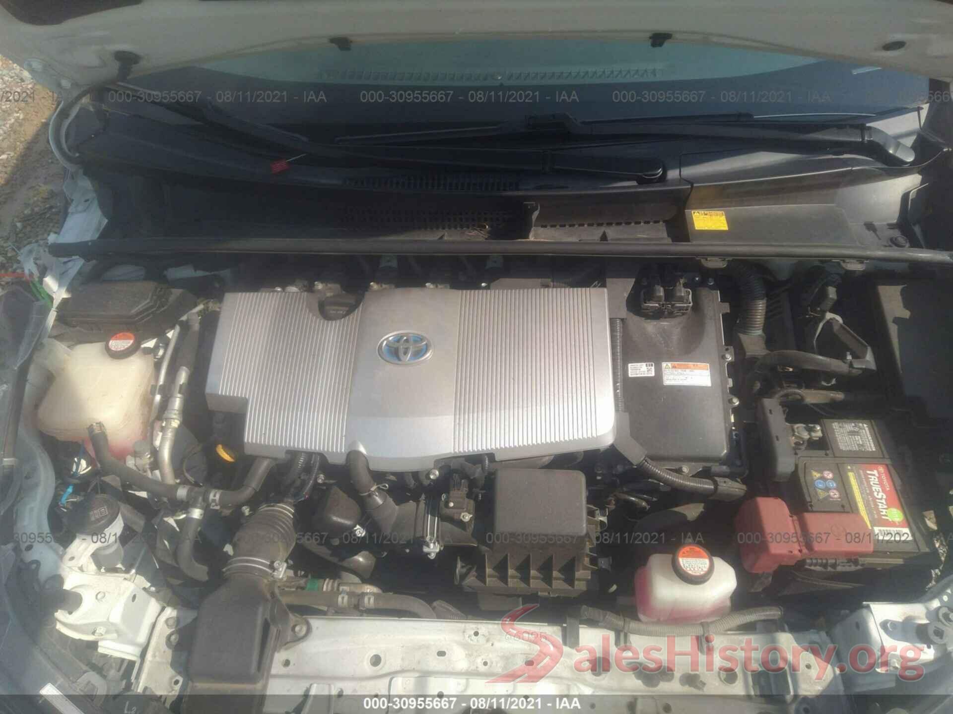 JTDKBRFU5G3516168 2016 TOYOTA PRIUS