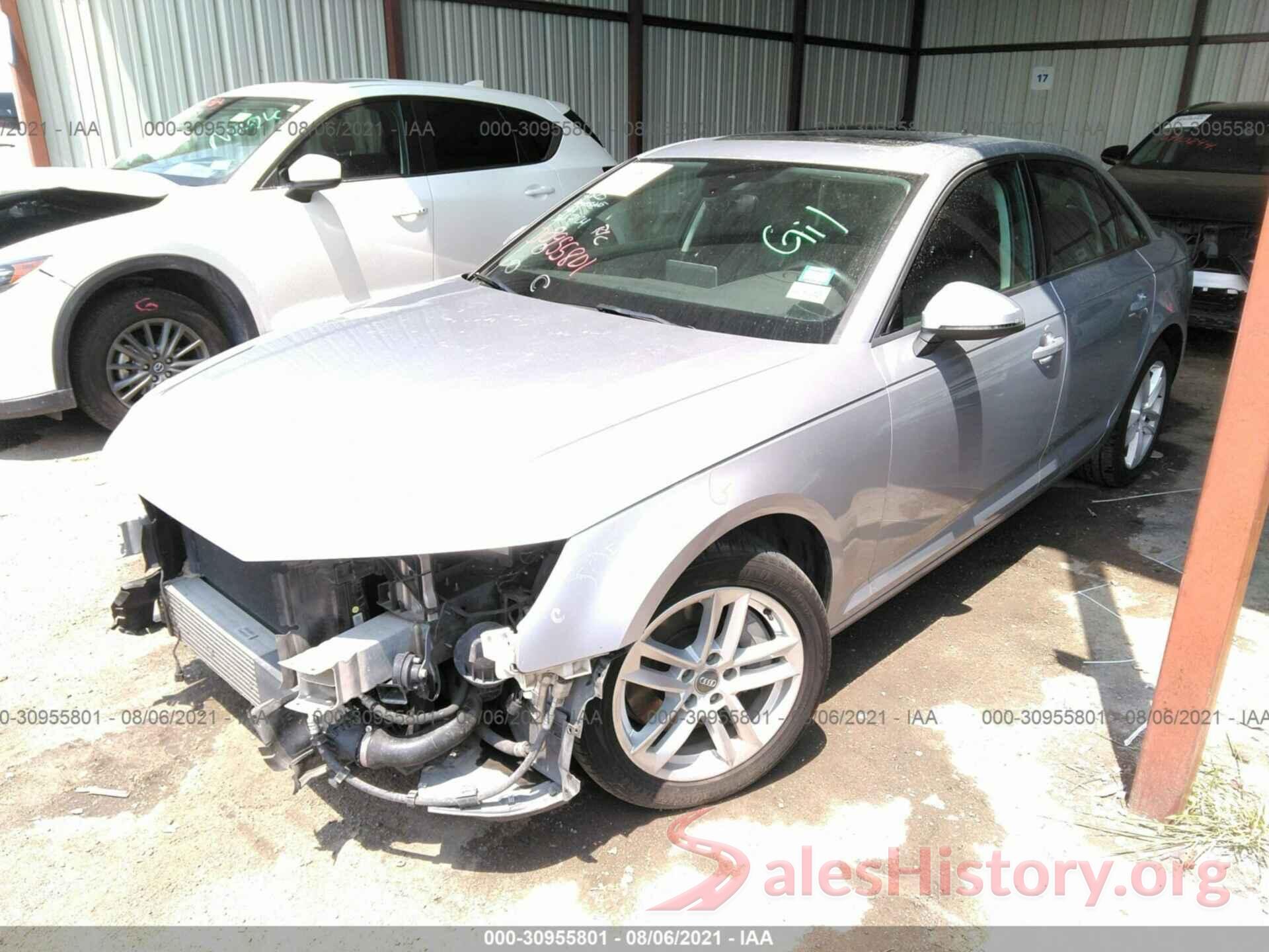 WAUANAF44HN026991 2017 AUDI A4