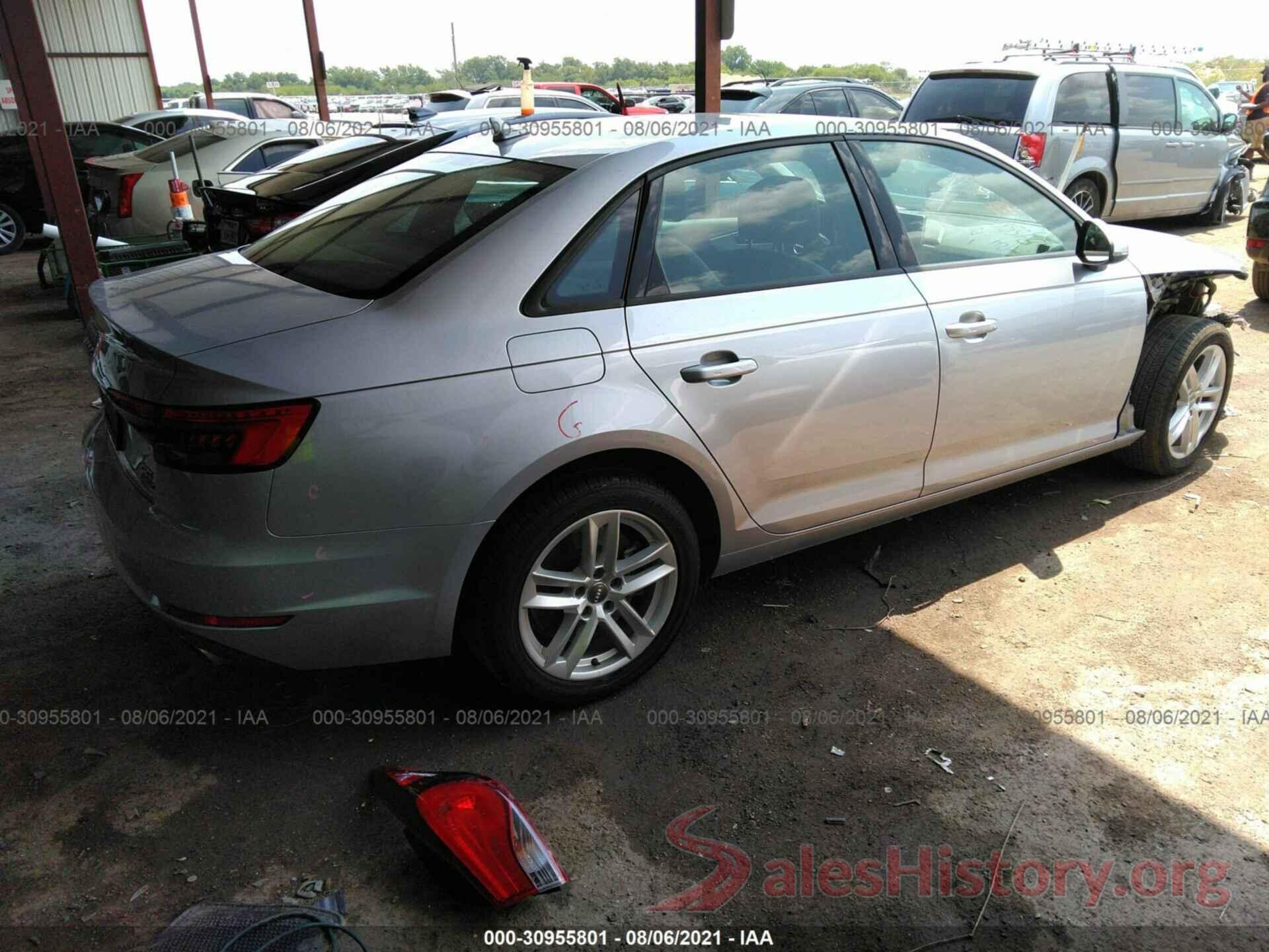 WAUANAF44HN026991 2017 AUDI A4