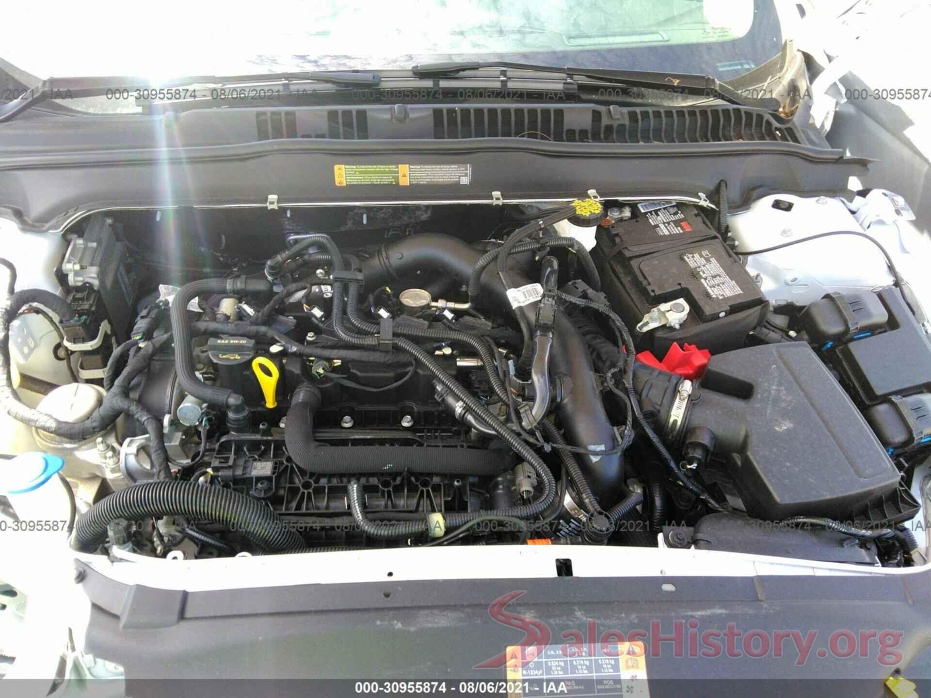 3FA6P0HD3LR254034 2020 FORD FUSION