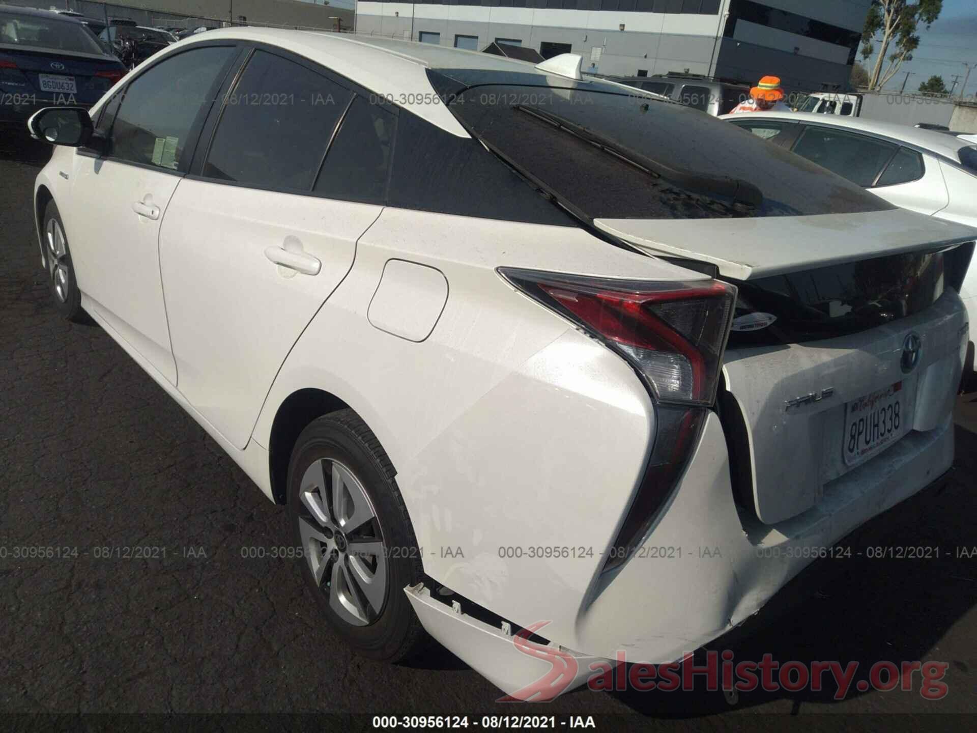 JTDKARFU4G3019499 2016 TOYOTA PRIUS