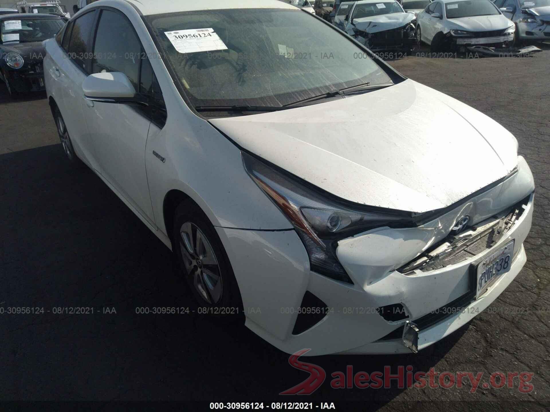 JTDKARFU4G3019499 2016 TOYOTA PRIUS