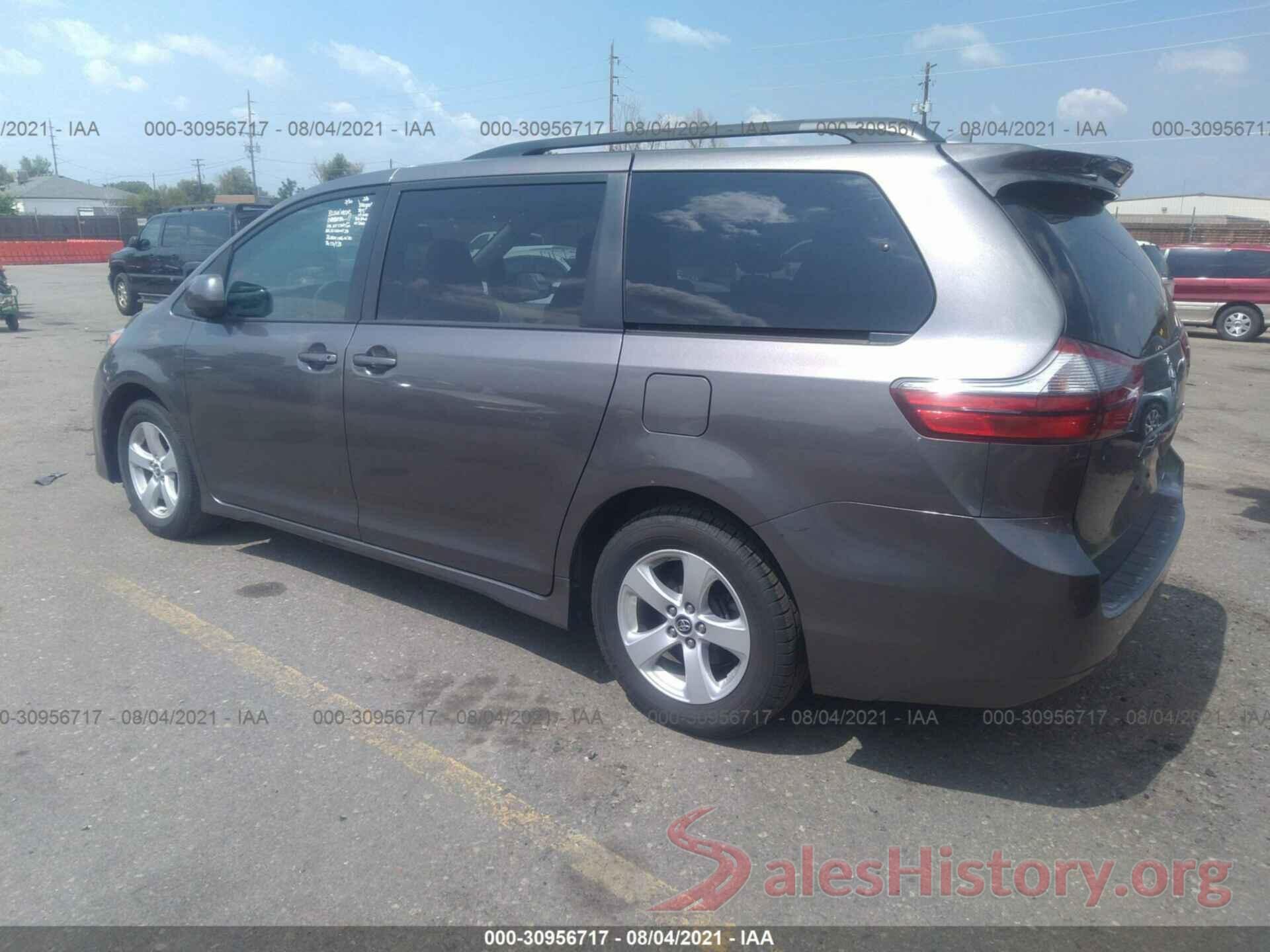 5TDKZ3DC2LS024953 2020 TOYOTA SIENNA