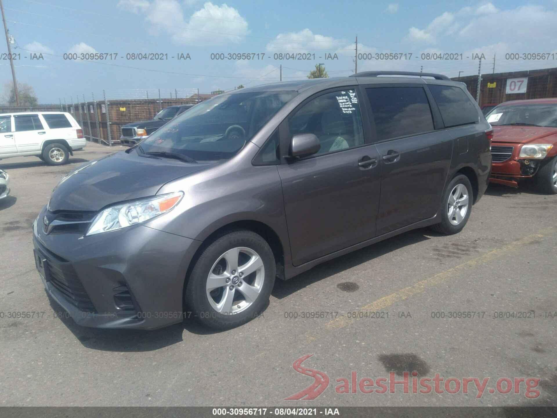 5TDKZ3DC2LS024953 2020 TOYOTA SIENNA