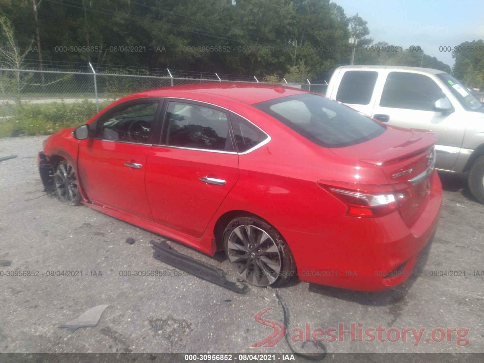 3N1AB7AP6KY353762 2019 NISSAN SENTRA