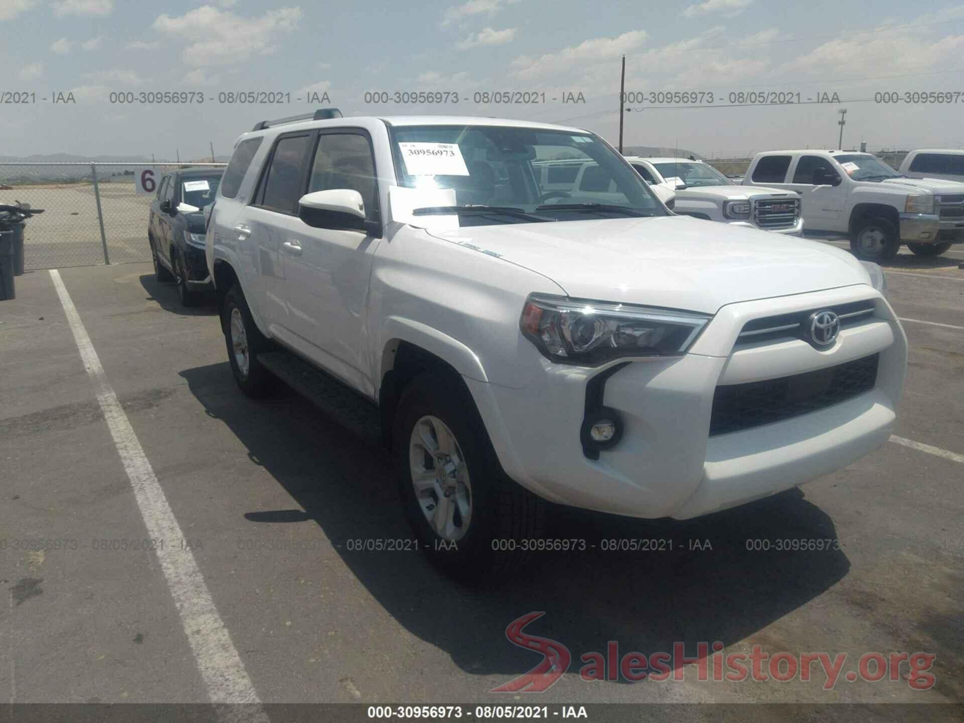 JTEMU5JR1M5910213 2021 TOYOTA 4RUNNER