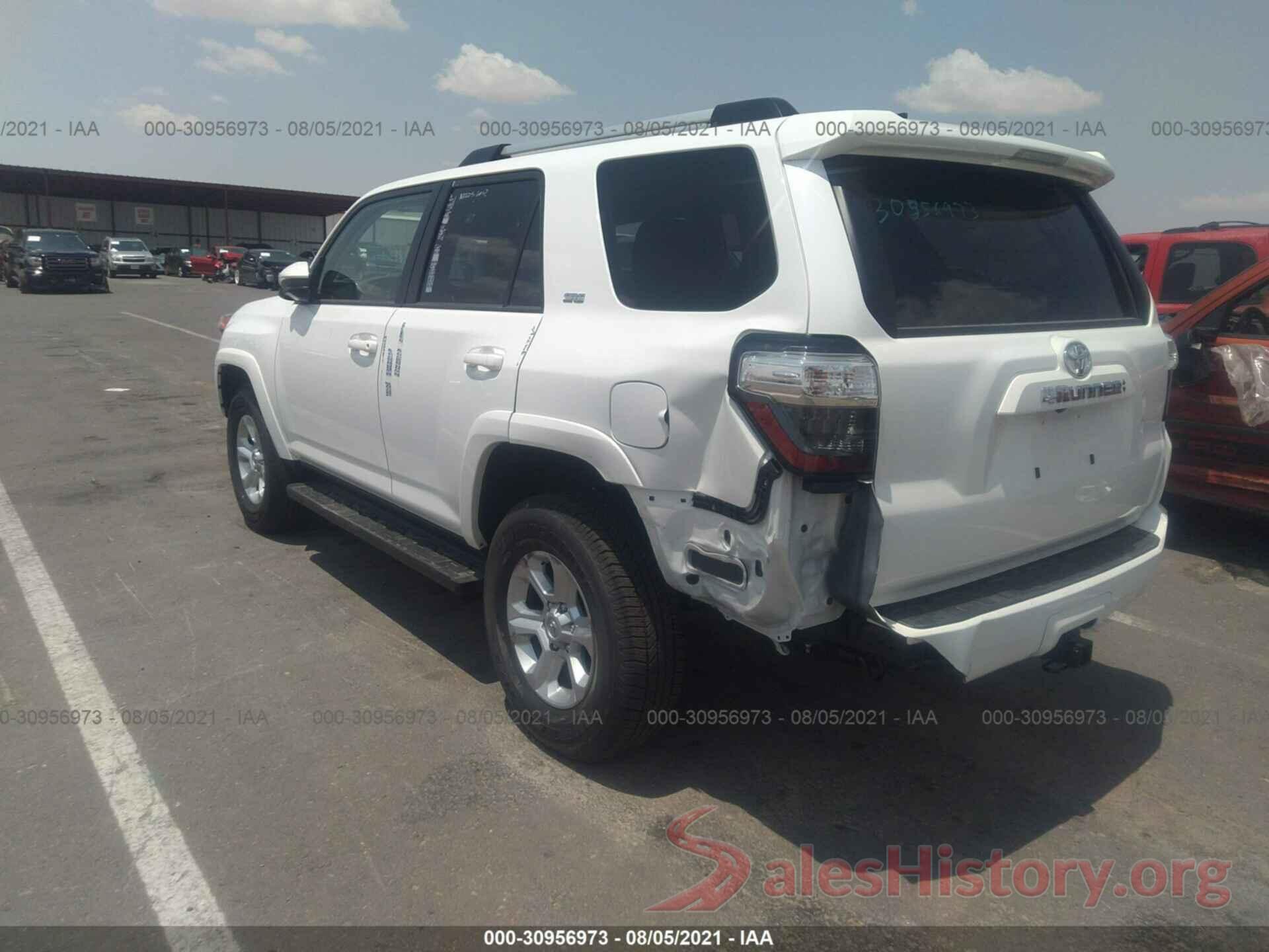 JTEMU5JR1M5910213 2021 TOYOTA 4RUNNER