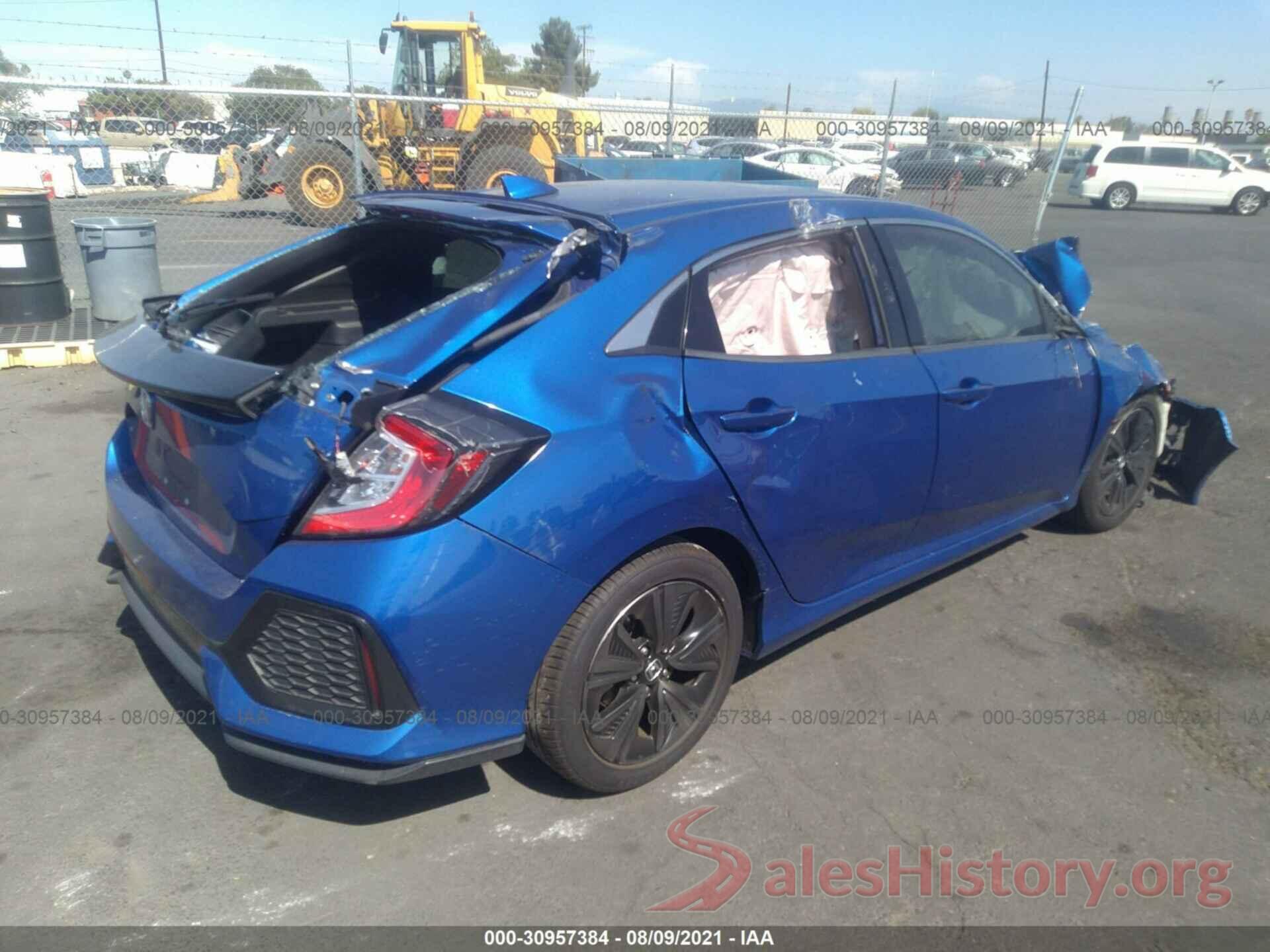 SHHFK7H50HU430233 2017 HONDA CIVIC HATCHBACK