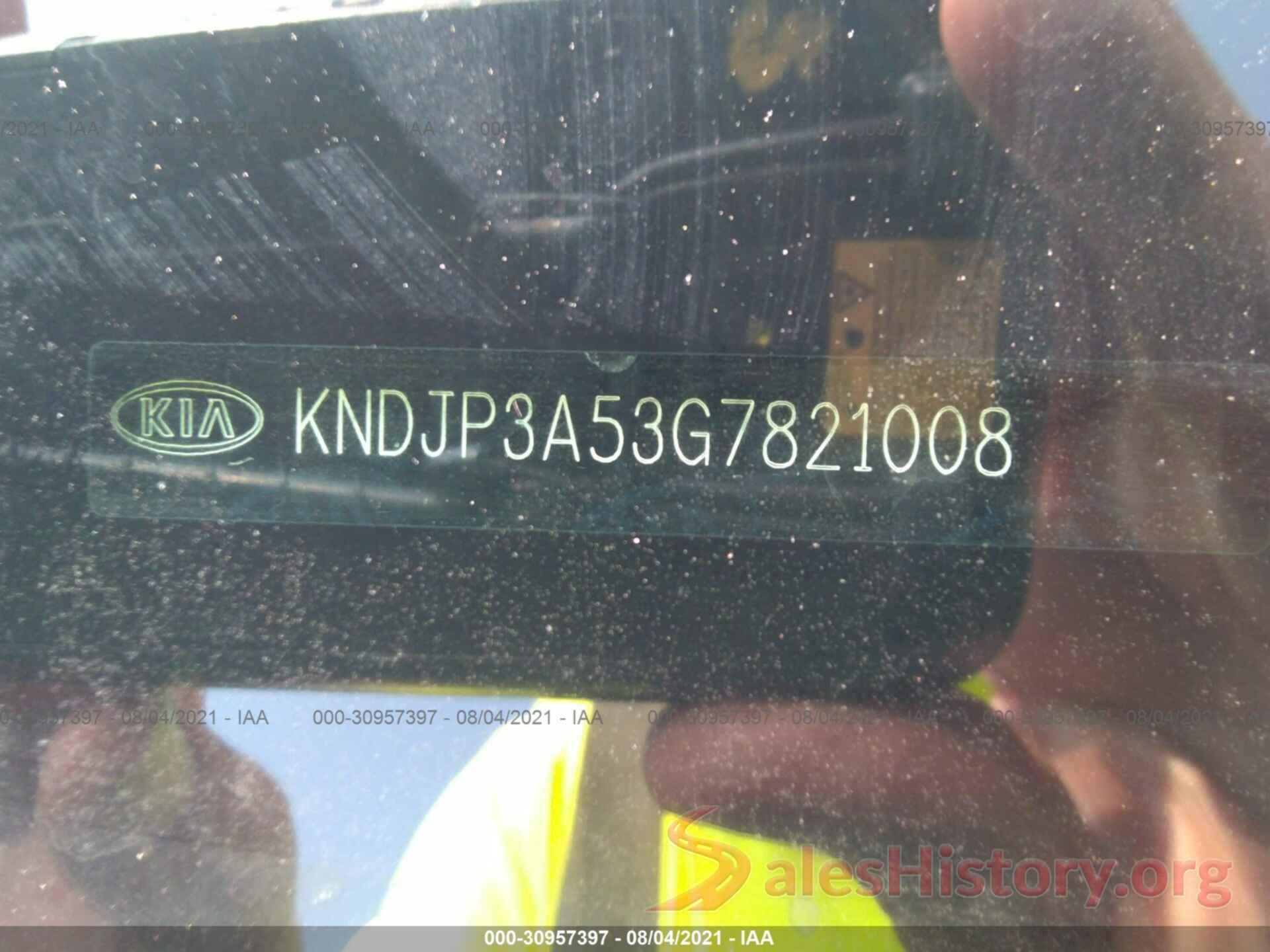 KNDJP3A53G7821008 2016 KIA SOUL