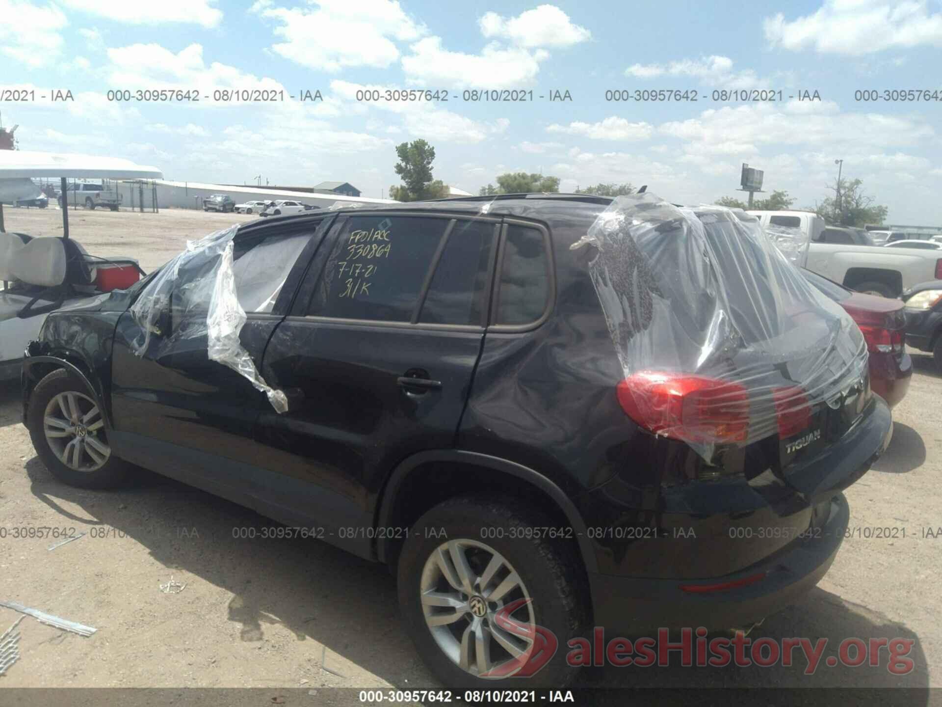 WVGAV7AX1GW528353 2016 VOLKSWAGEN TIGUAN