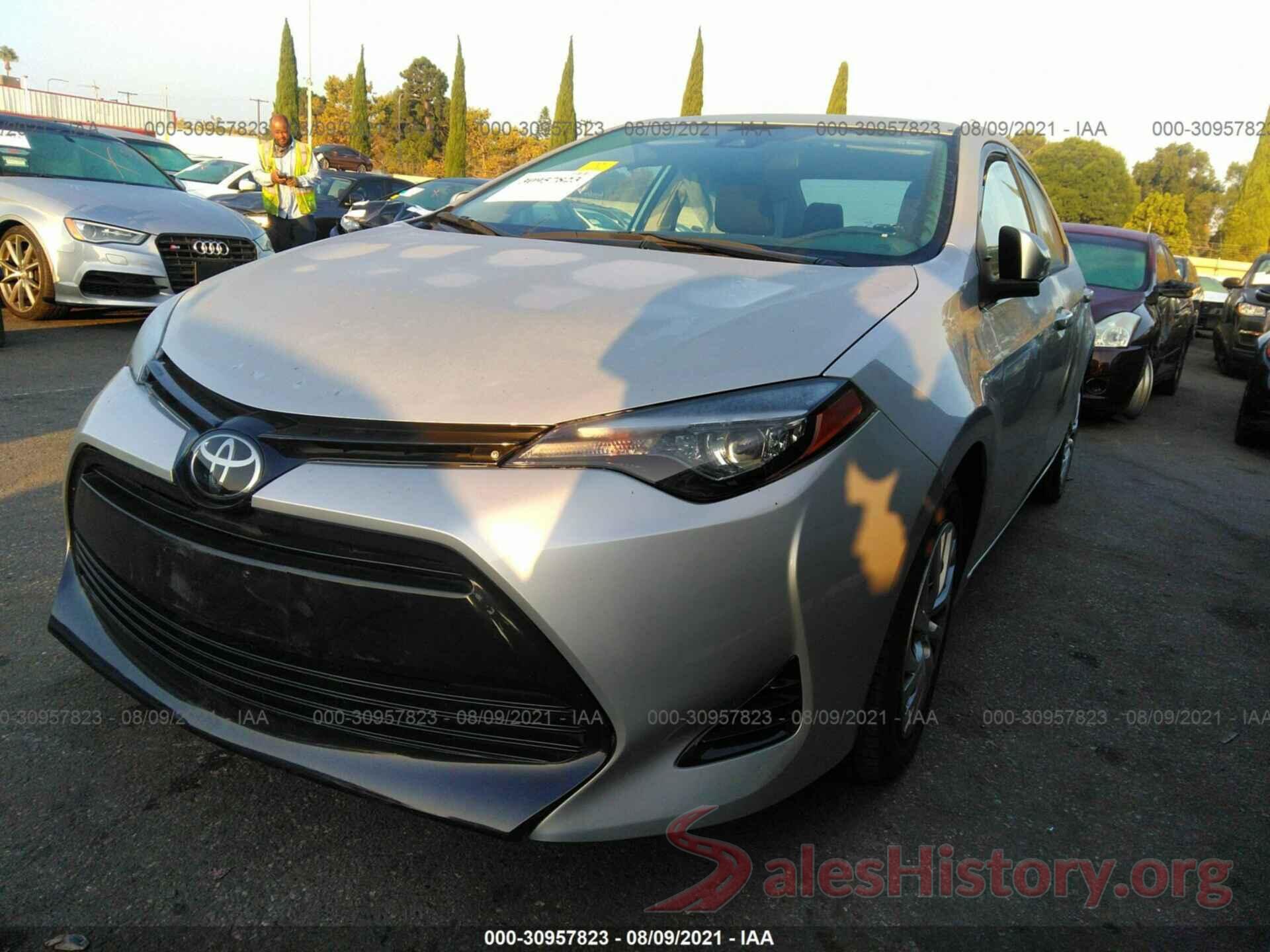 2T1BURHE8KC127539 2019 TOYOTA COROLLA