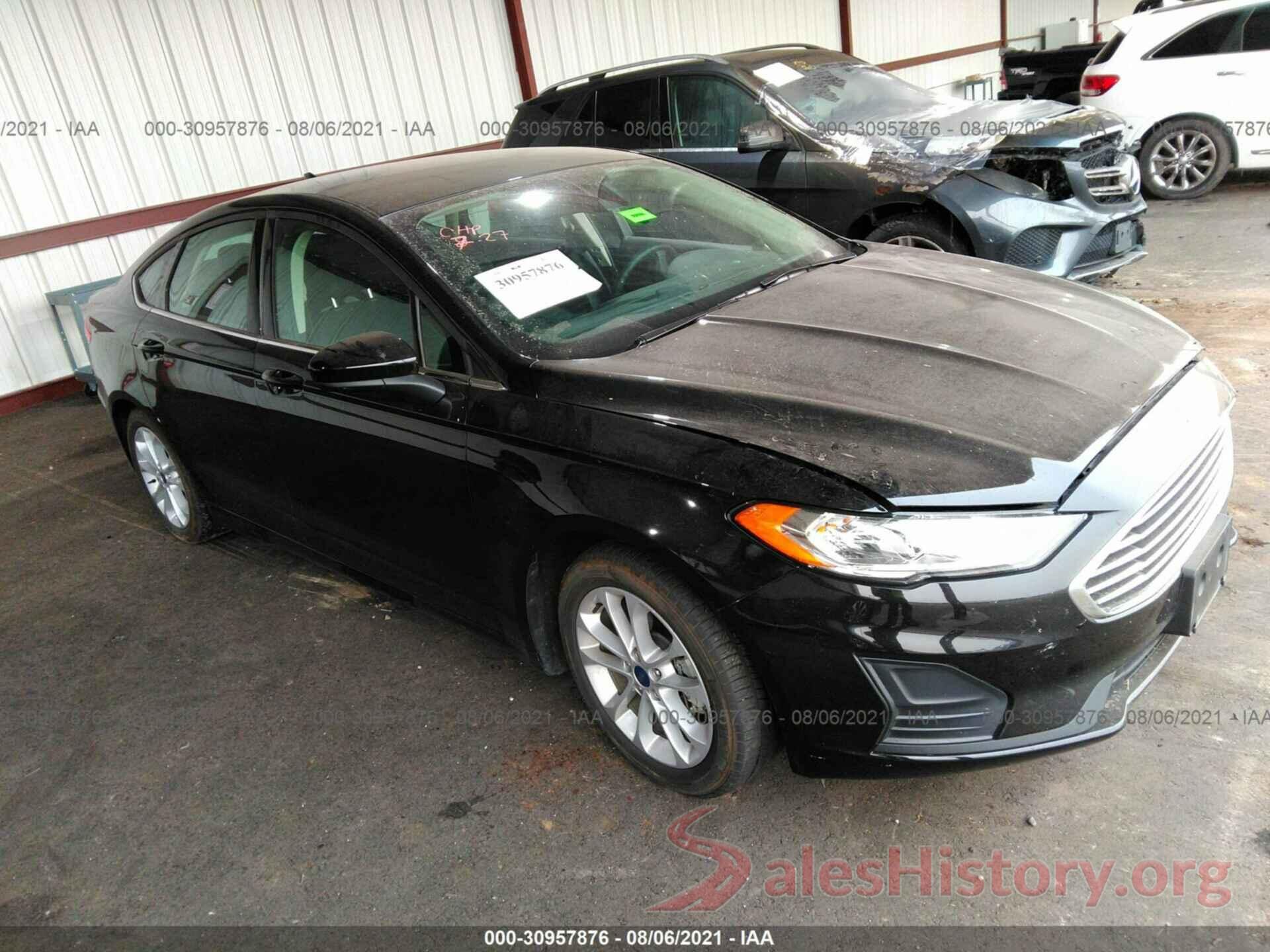 3FA6P0LU2LR127587 2020 FORD FUSION HYBRID