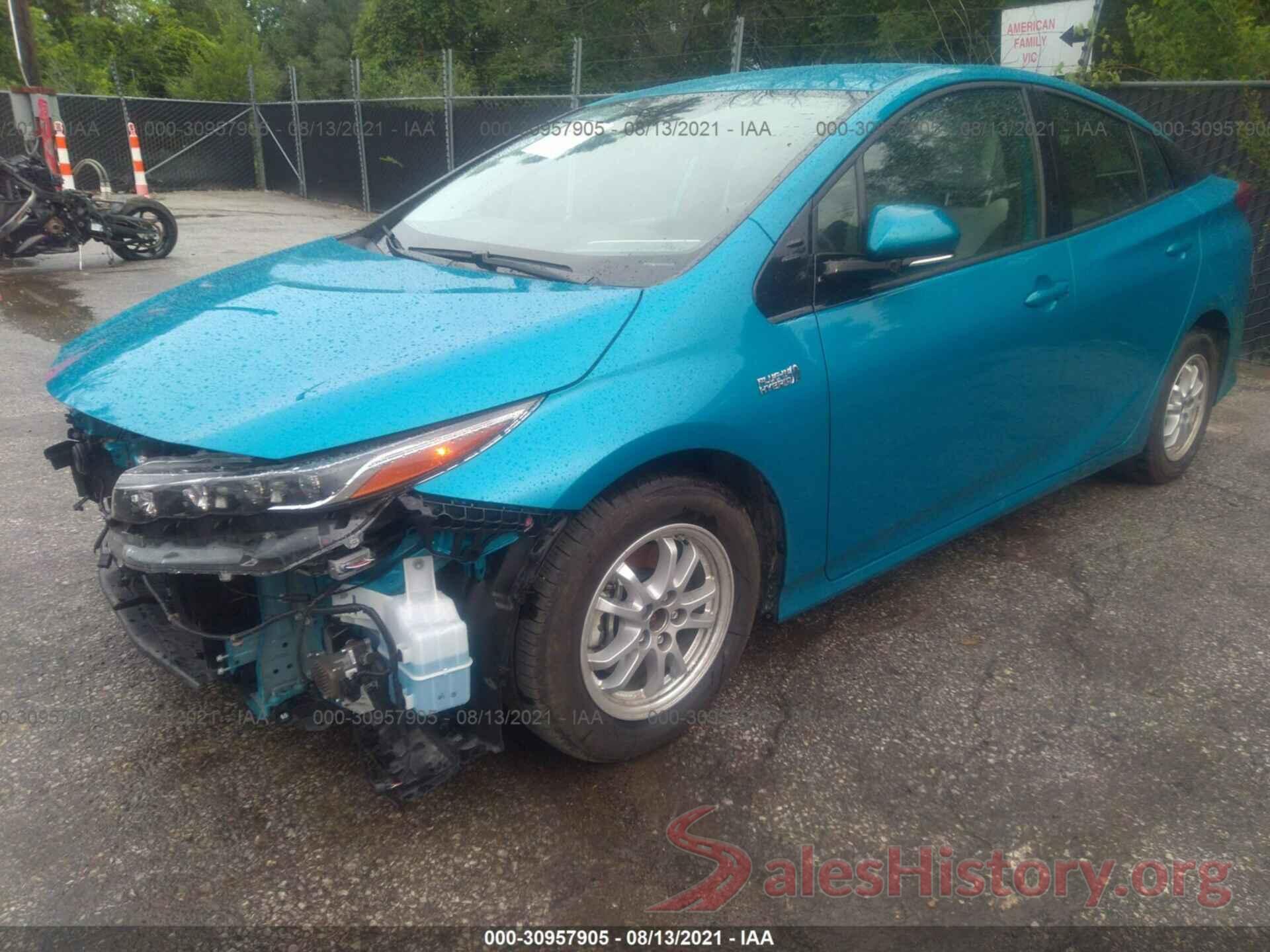 JTDKARFP7L3159714 2020 TOYOTA PRIUS PRIME