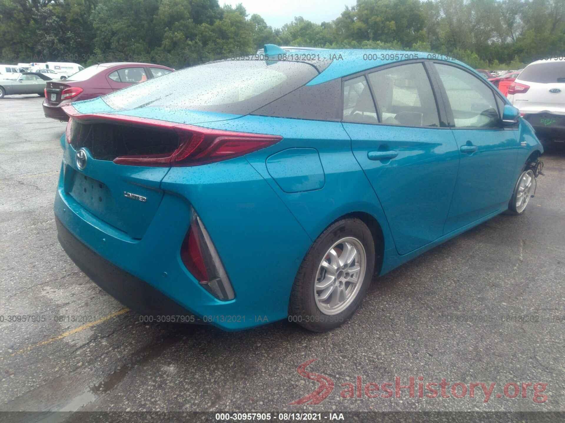 JTDKARFP7L3159714 2020 TOYOTA PRIUS PRIME