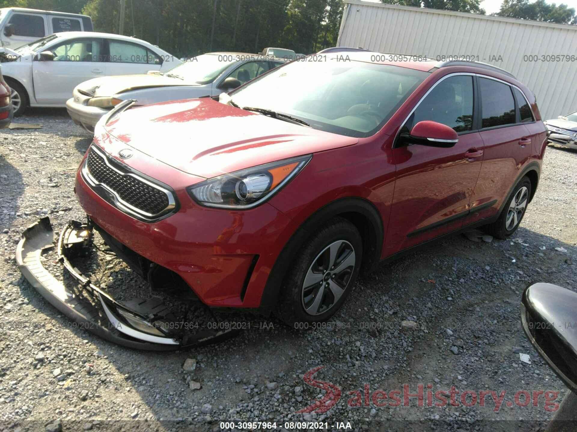 KNDCE3LC7J5111848 2018 KIA NIRO