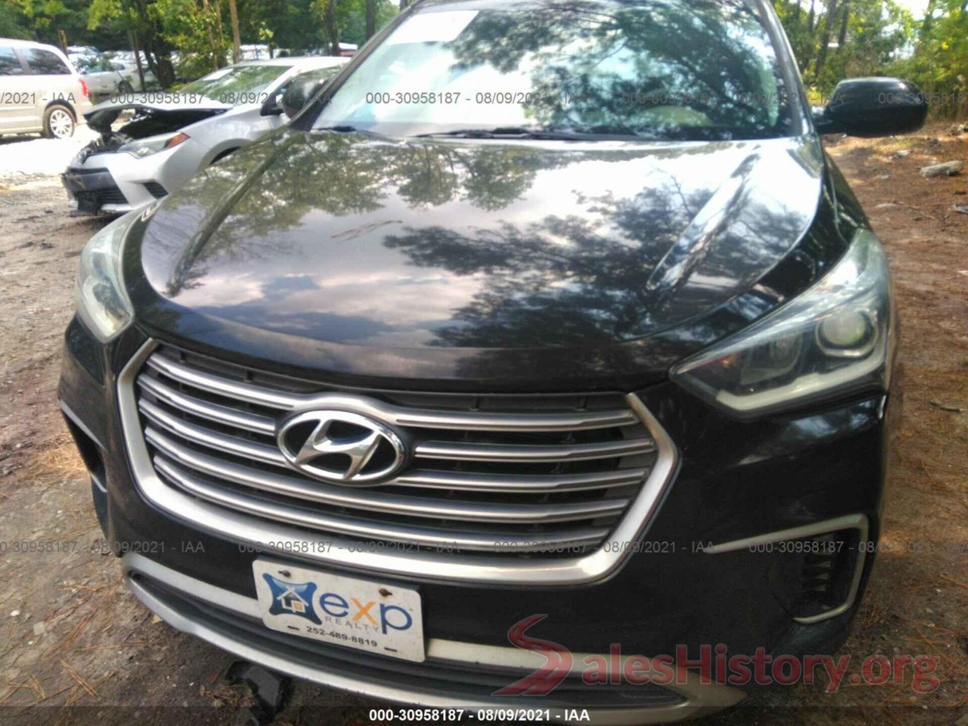 KM8SM4HF5HU168021 2017 HYUNDAI SANTA FE