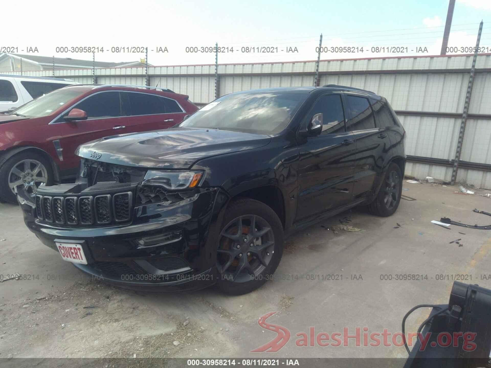 1C4RJEBGXLC300529 2020 JEEP GRAND CHEROKEE