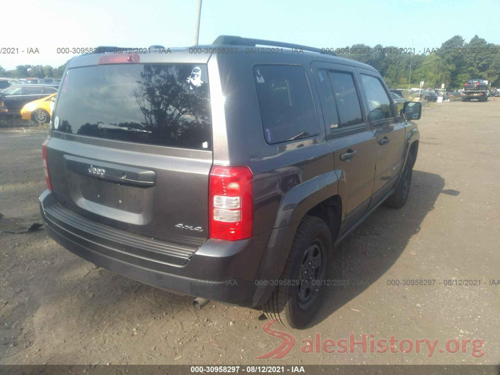 1C4NJRBB8HD212722 2017 JEEP PATRIOT