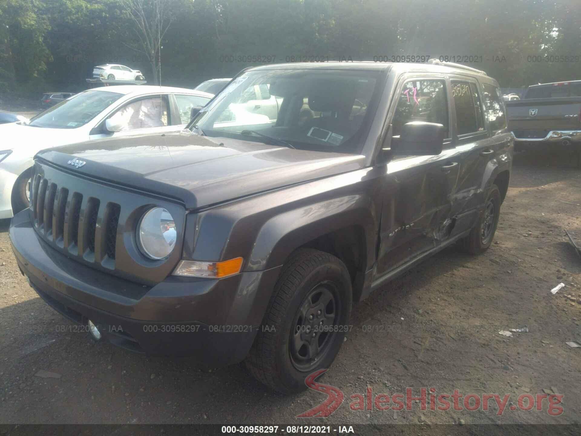 1C4NJRBB8HD212722 2017 JEEP PATRIOT