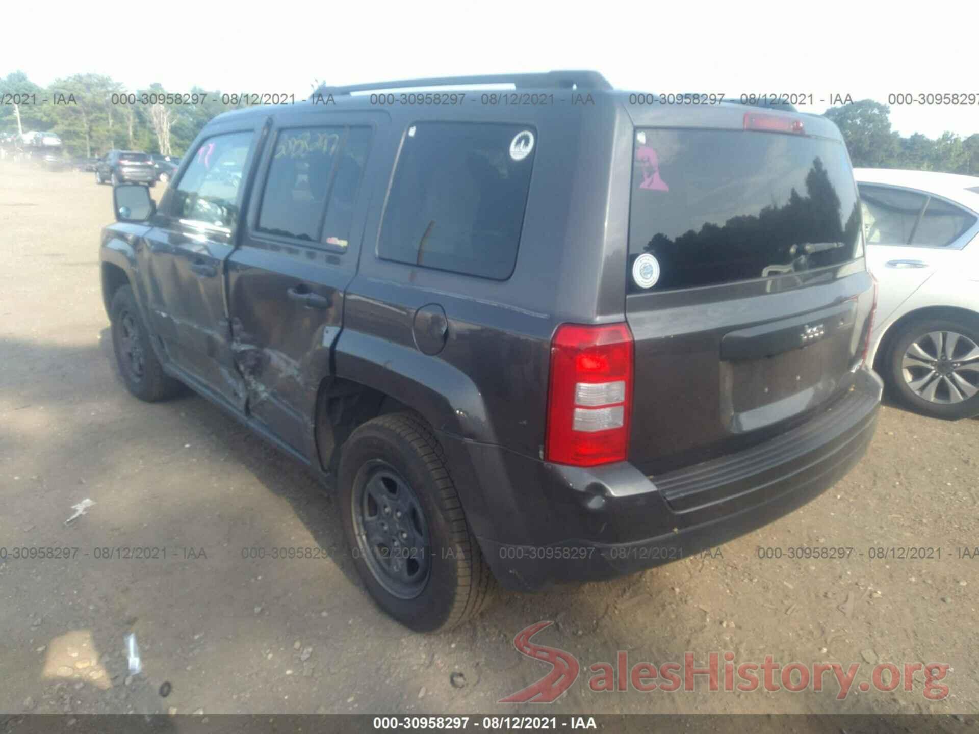 1C4NJRBB8HD212722 2017 JEEP PATRIOT