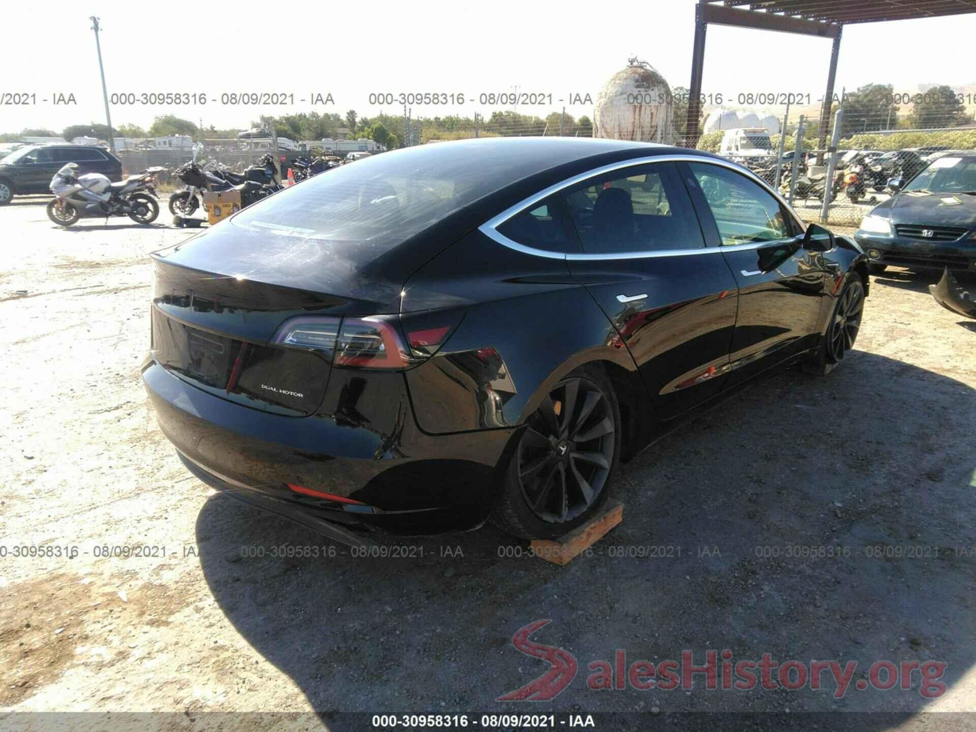 5YJ3E1EBXJF145161 2018 TESLA MODEL 3