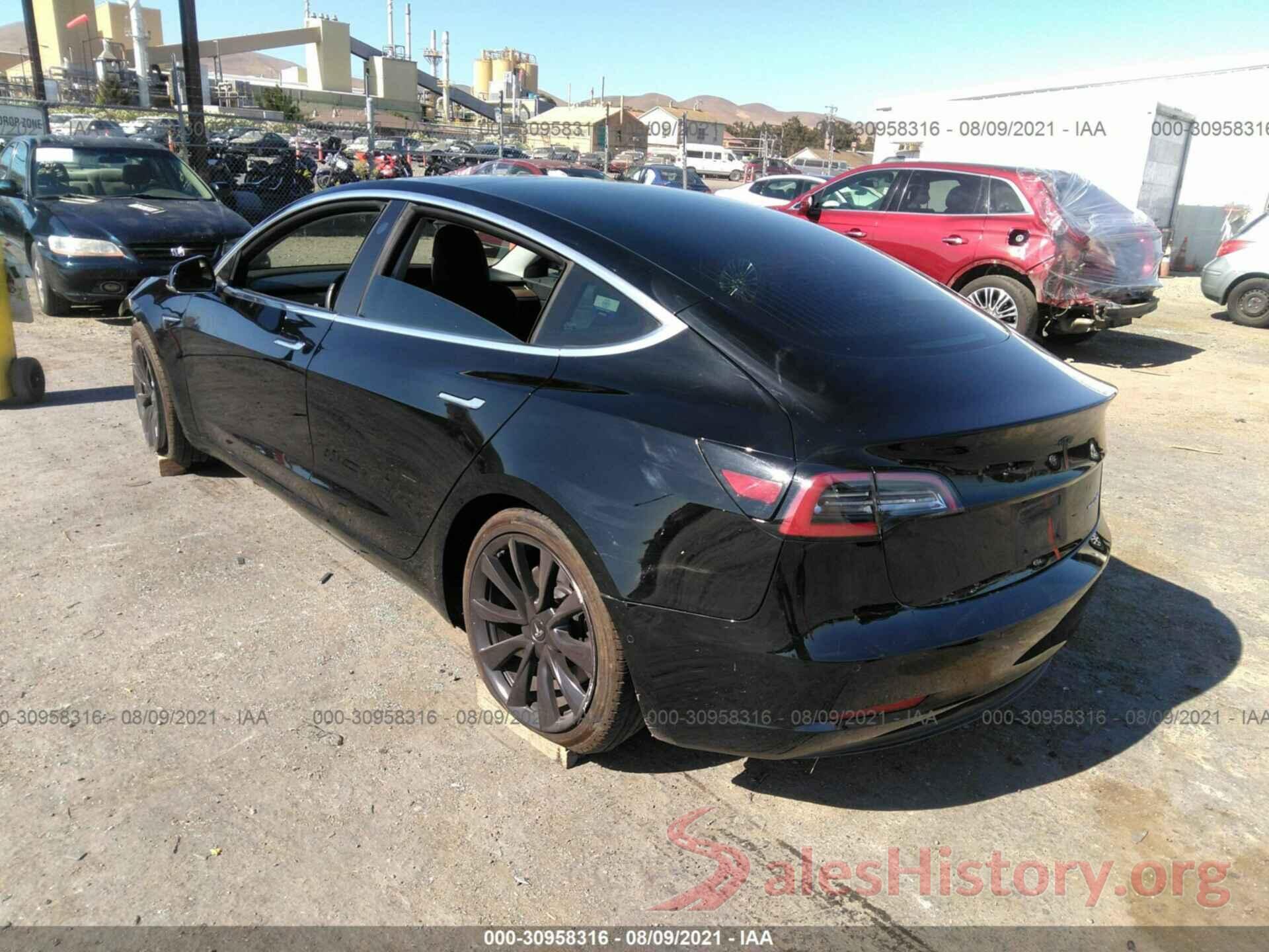 5YJ3E1EBXJF145161 2018 TESLA MODEL 3