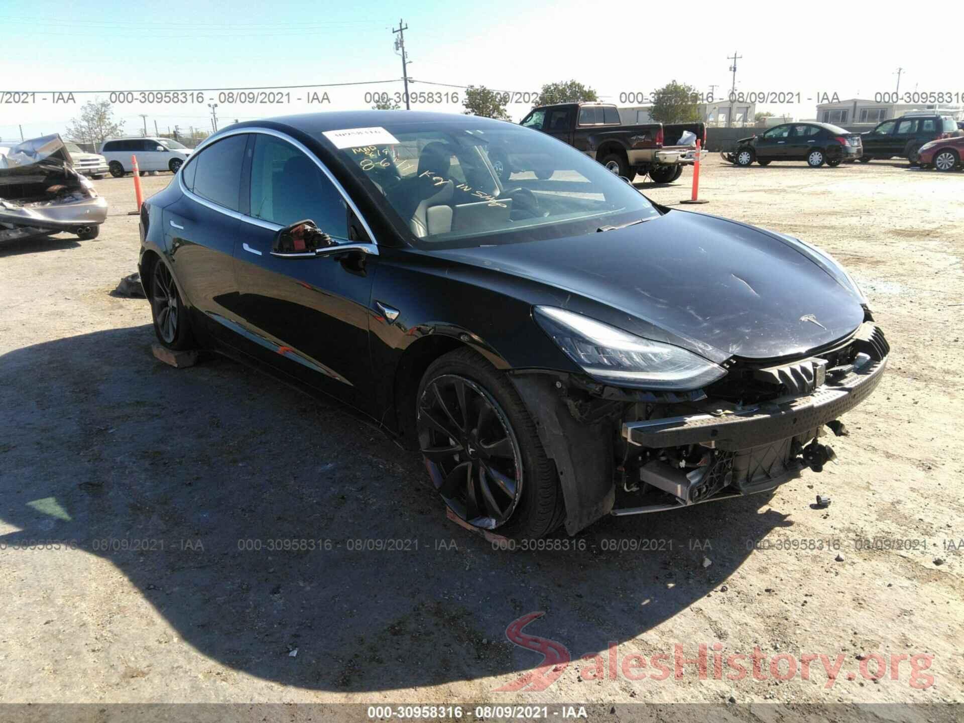 5YJ3E1EBXJF145161 2018 TESLA MODEL 3