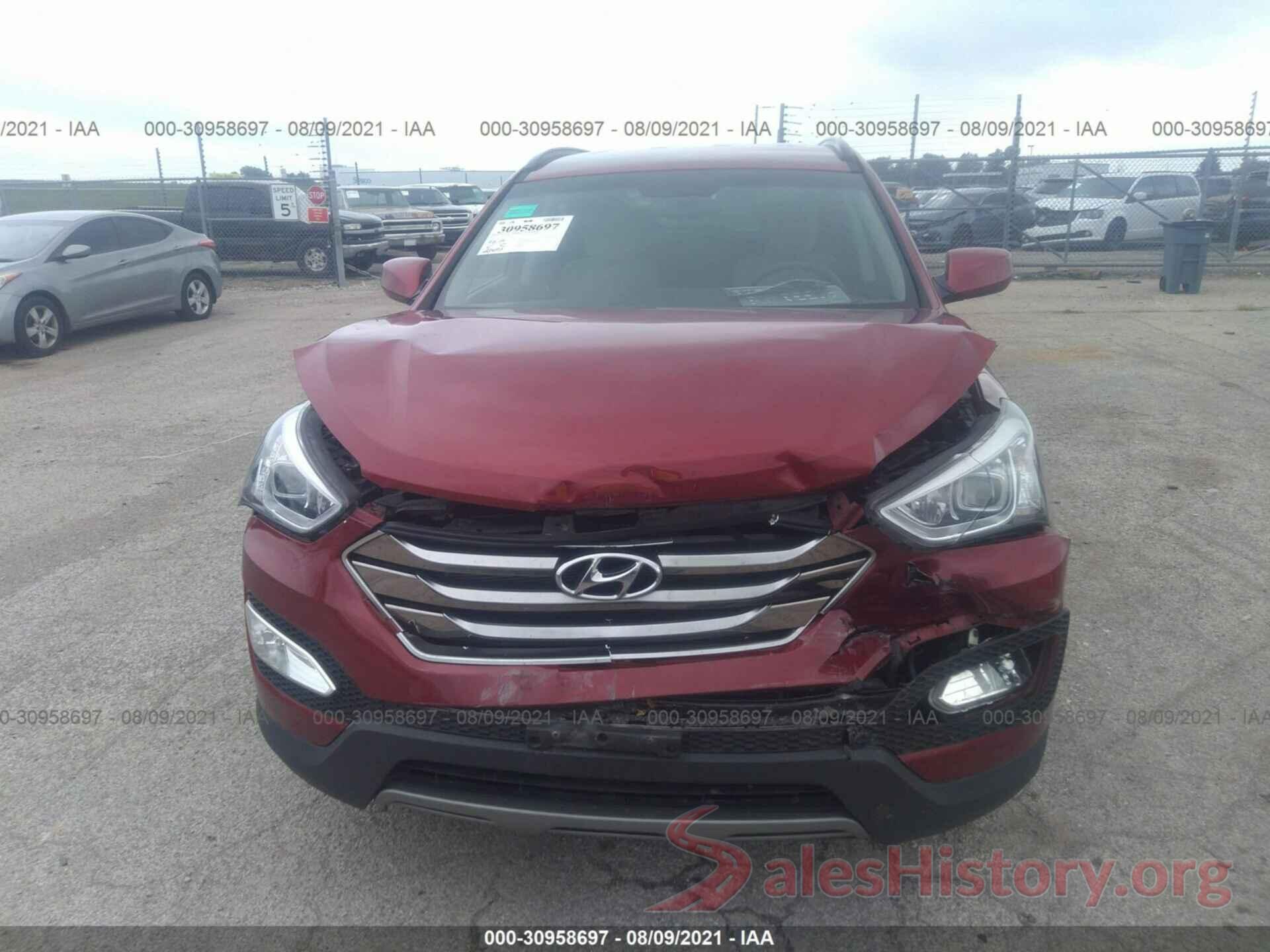 5XYZU3LB4GG365764 2016 HYUNDAI SANTA FE SPORT