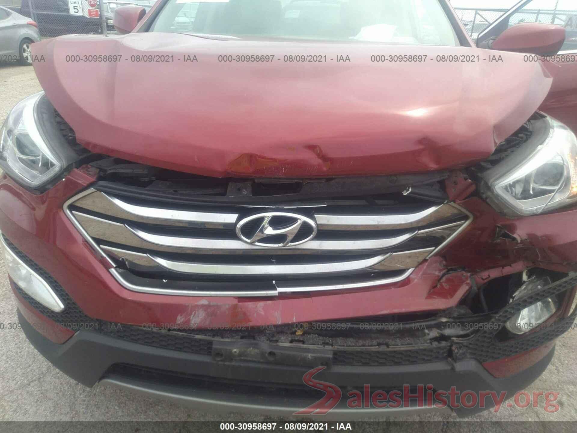 5XYZU3LB4GG365764 2016 HYUNDAI SANTA FE SPORT