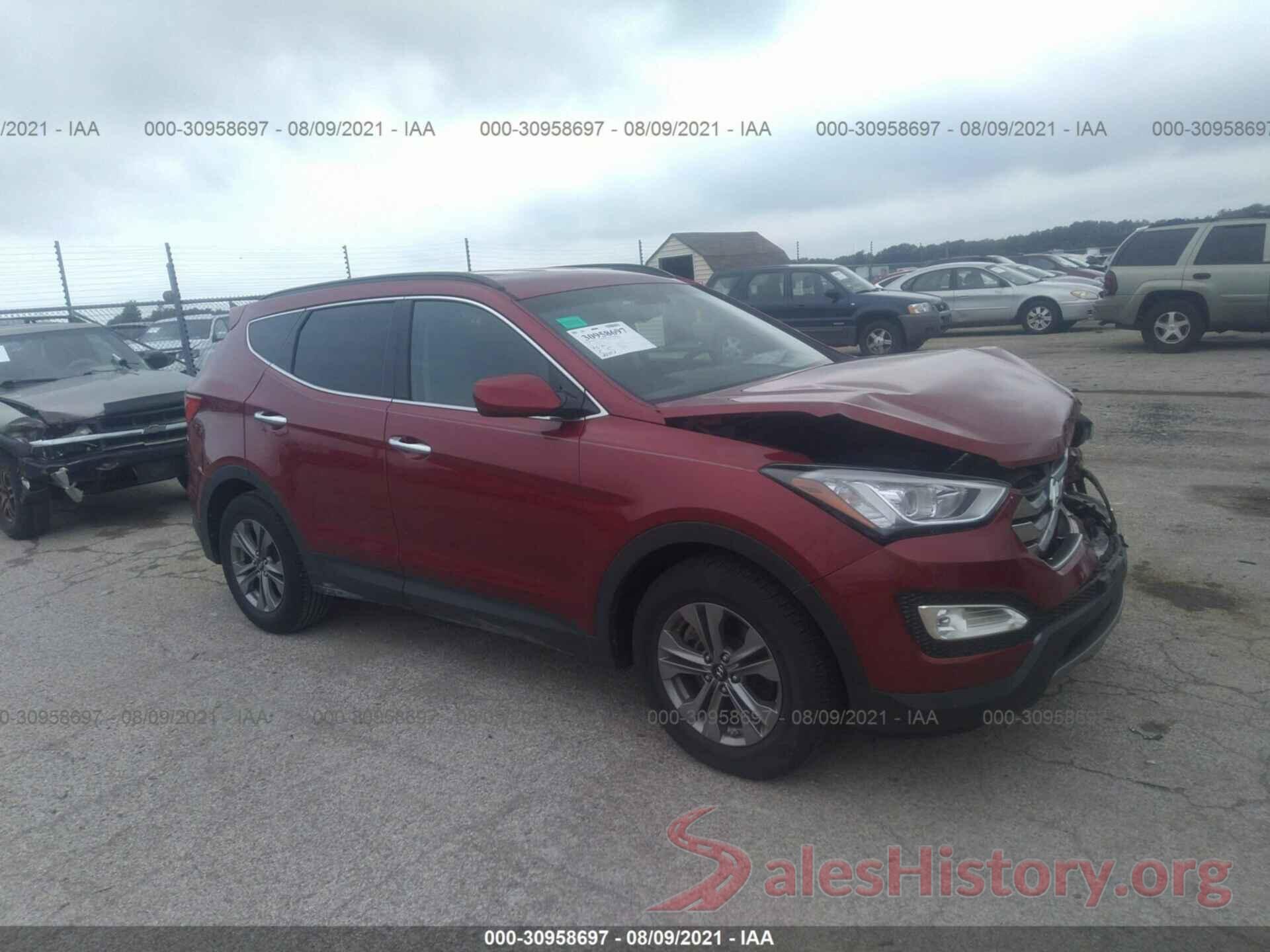 5XYZU3LB4GG365764 2016 HYUNDAI SANTA FE SPORT