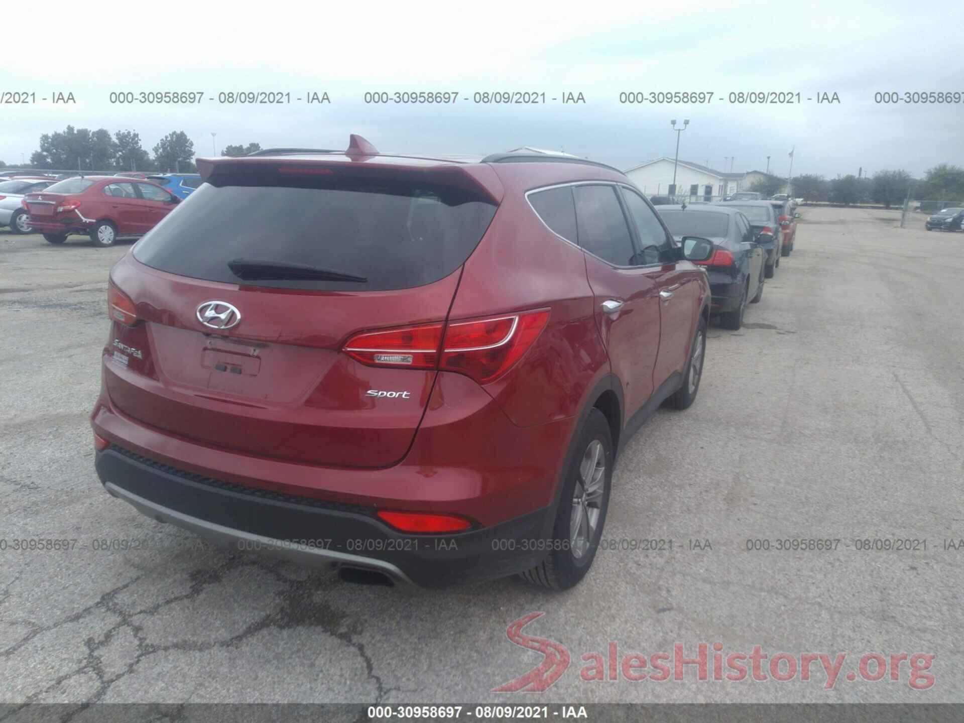 5XYZU3LB4GG365764 2016 HYUNDAI SANTA FE SPORT