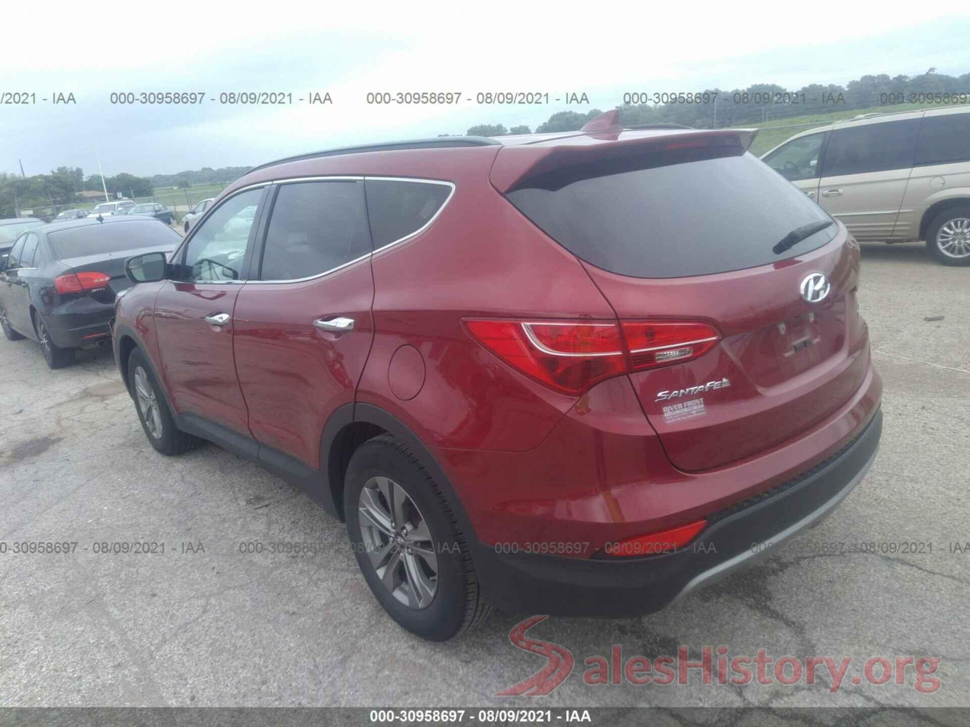 5XYZU3LB4GG365764 2016 HYUNDAI SANTA FE SPORT