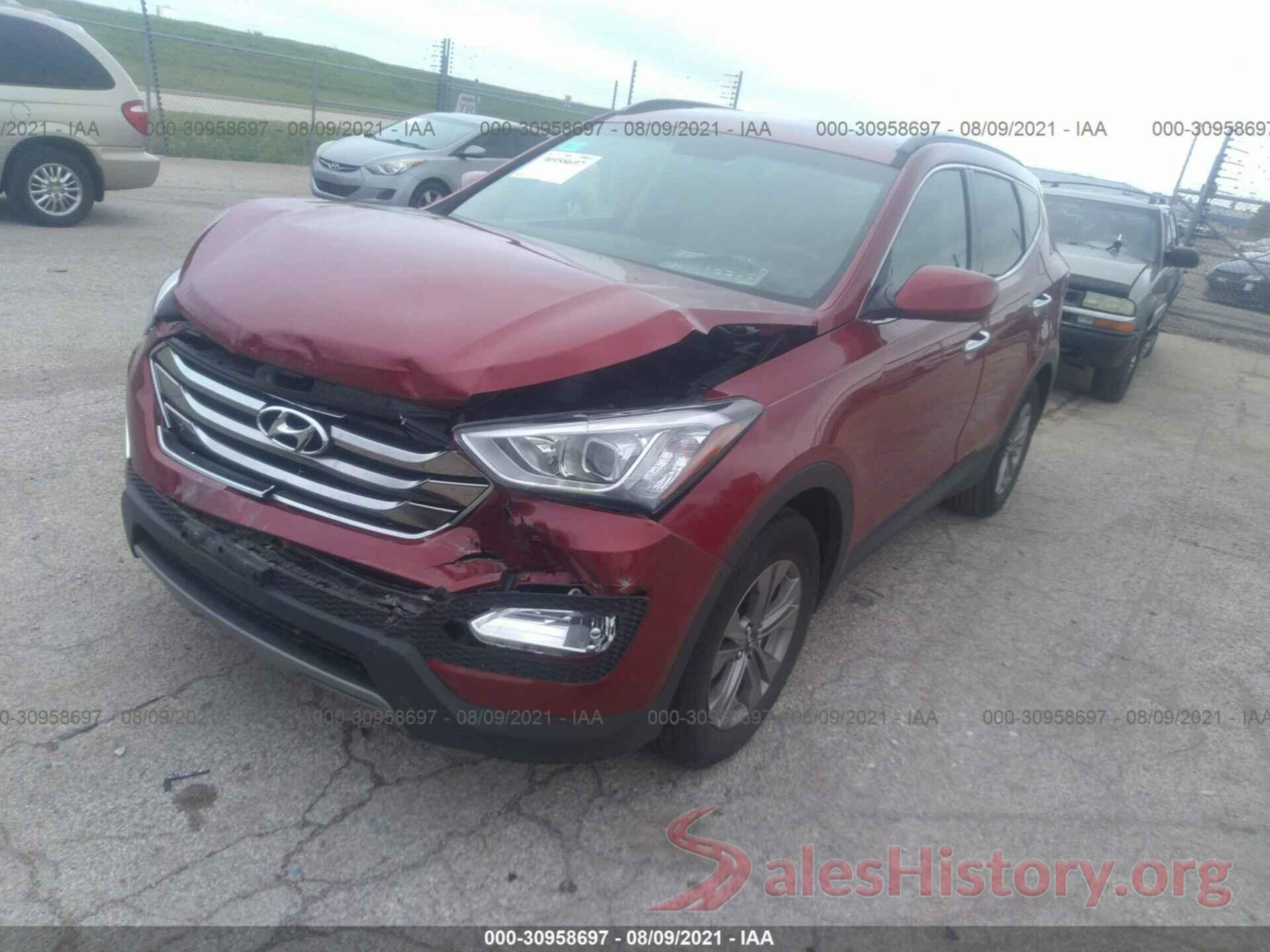 5XYZU3LB4GG365764 2016 HYUNDAI SANTA FE SPORT