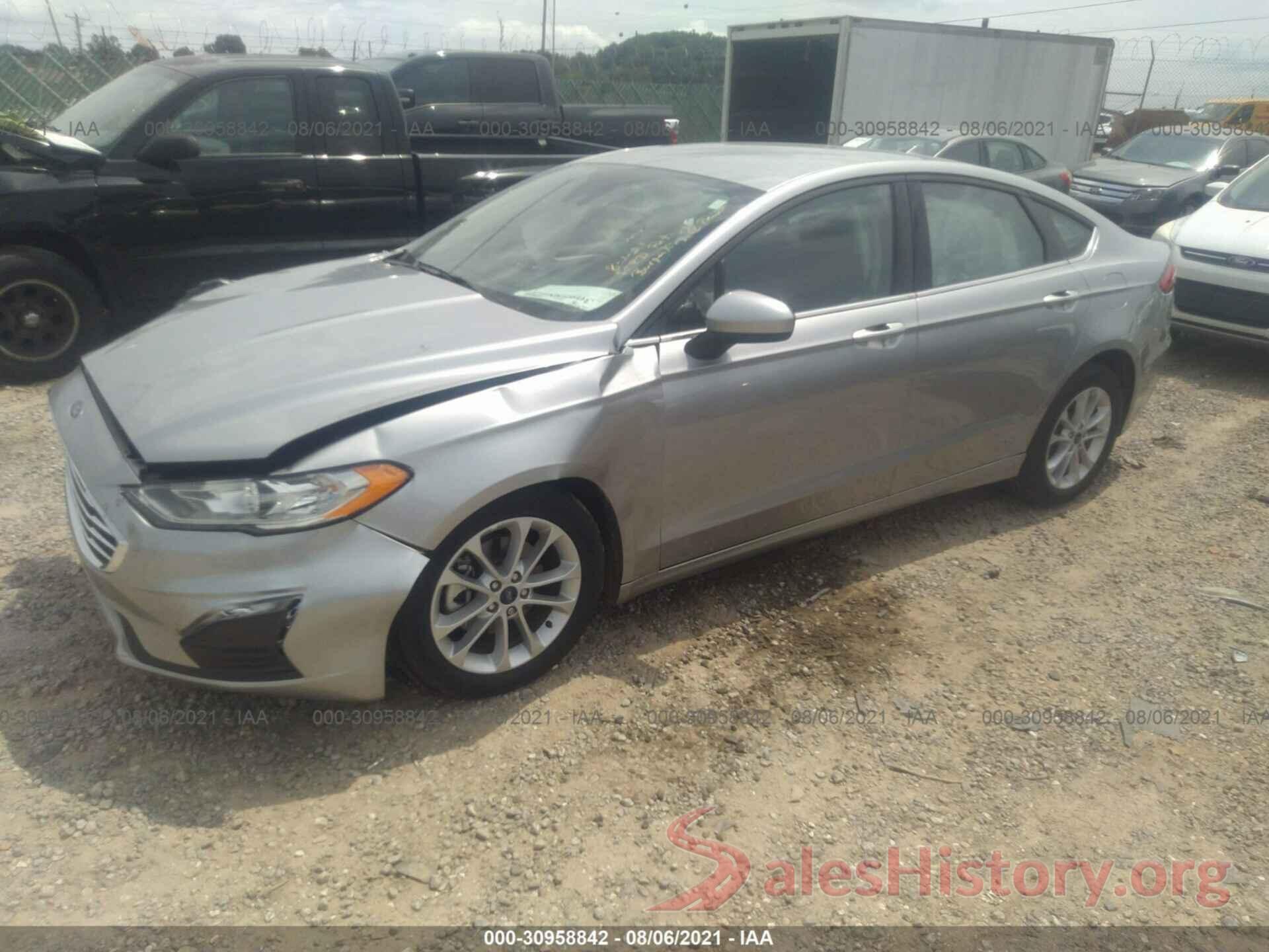 3FA6P0HD3LR183899 2020 FORD FUSION