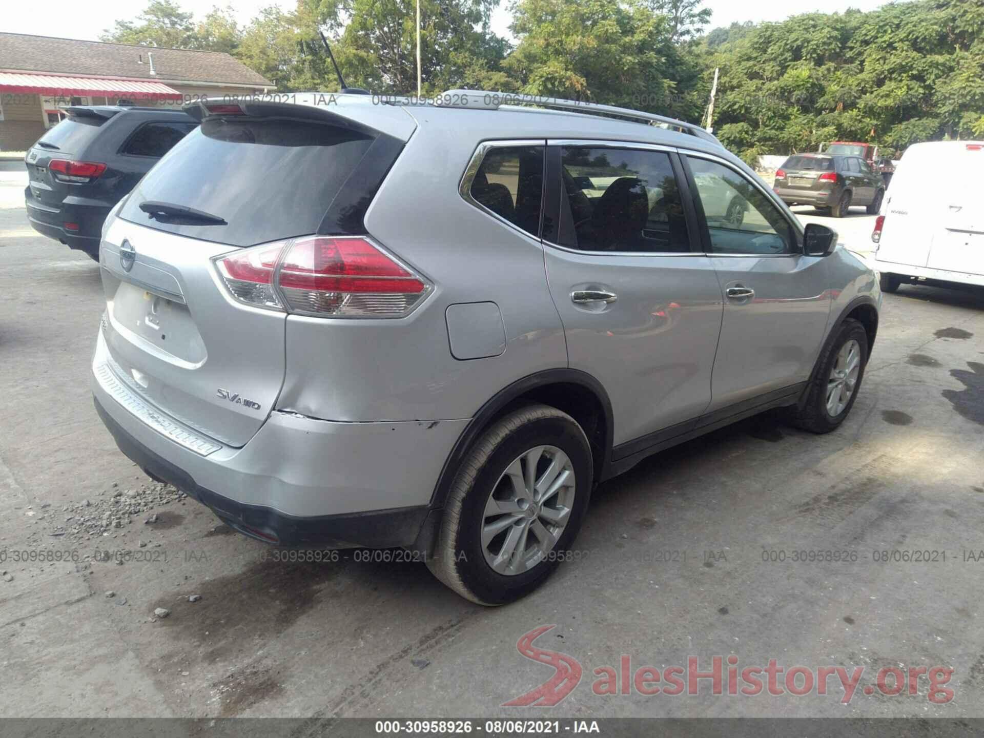 KNMAT2MV6GP604697 2016 NISSAN ROGUE