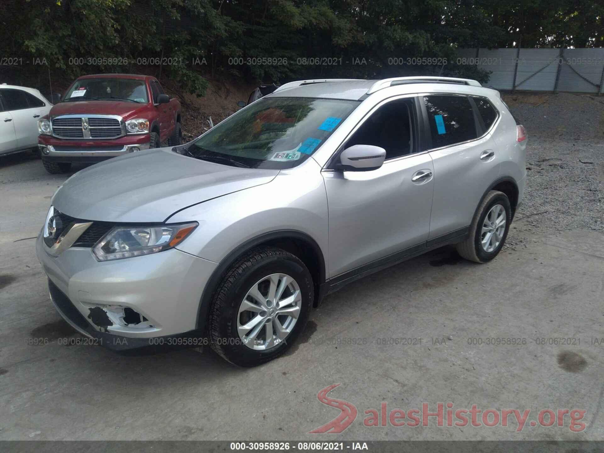 KNMAT2MV6GP604697 2016 NISSAN ROGUE