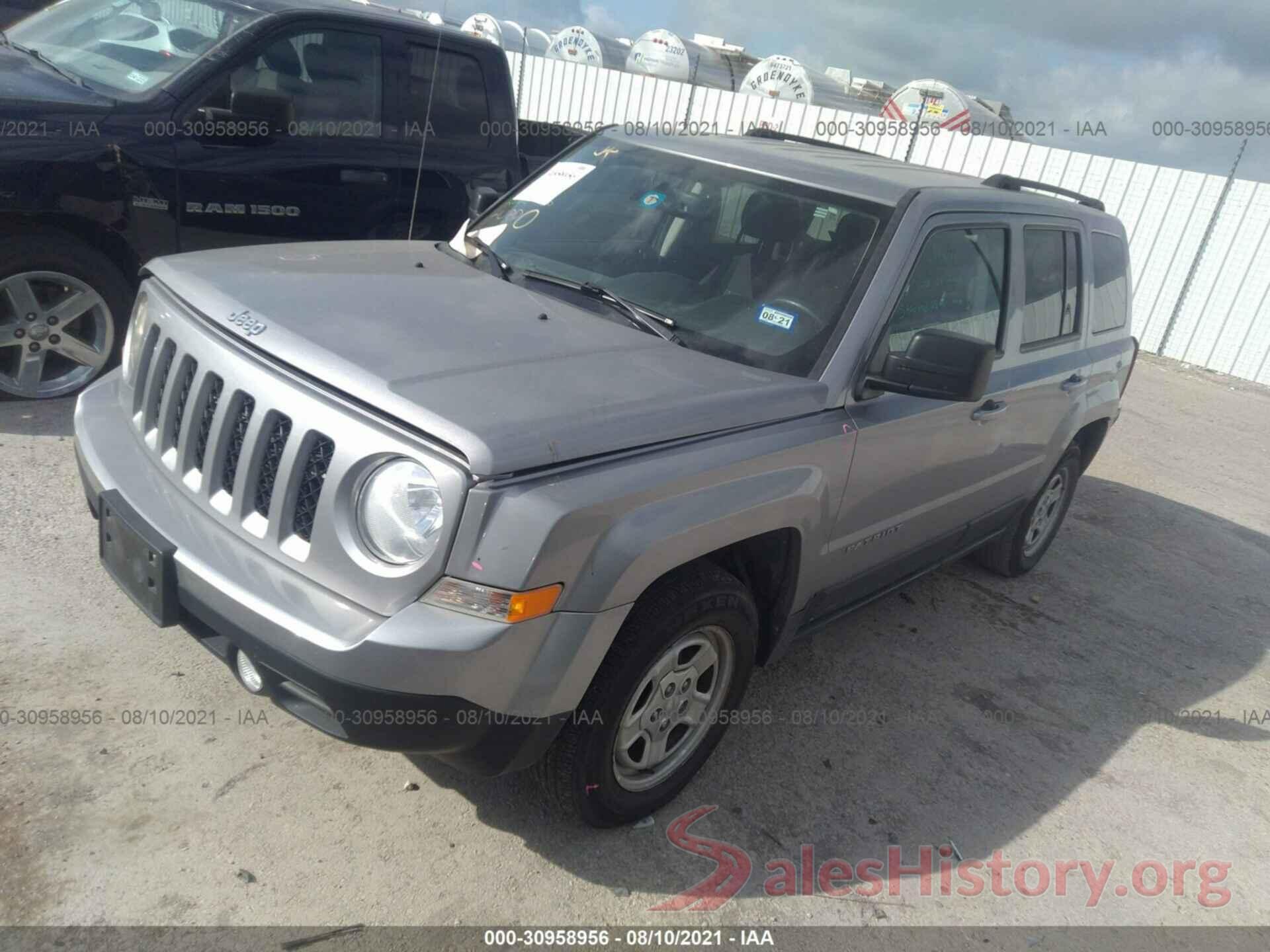 1C4NJPBA3GD687527 2016 JEEP PATRIOT